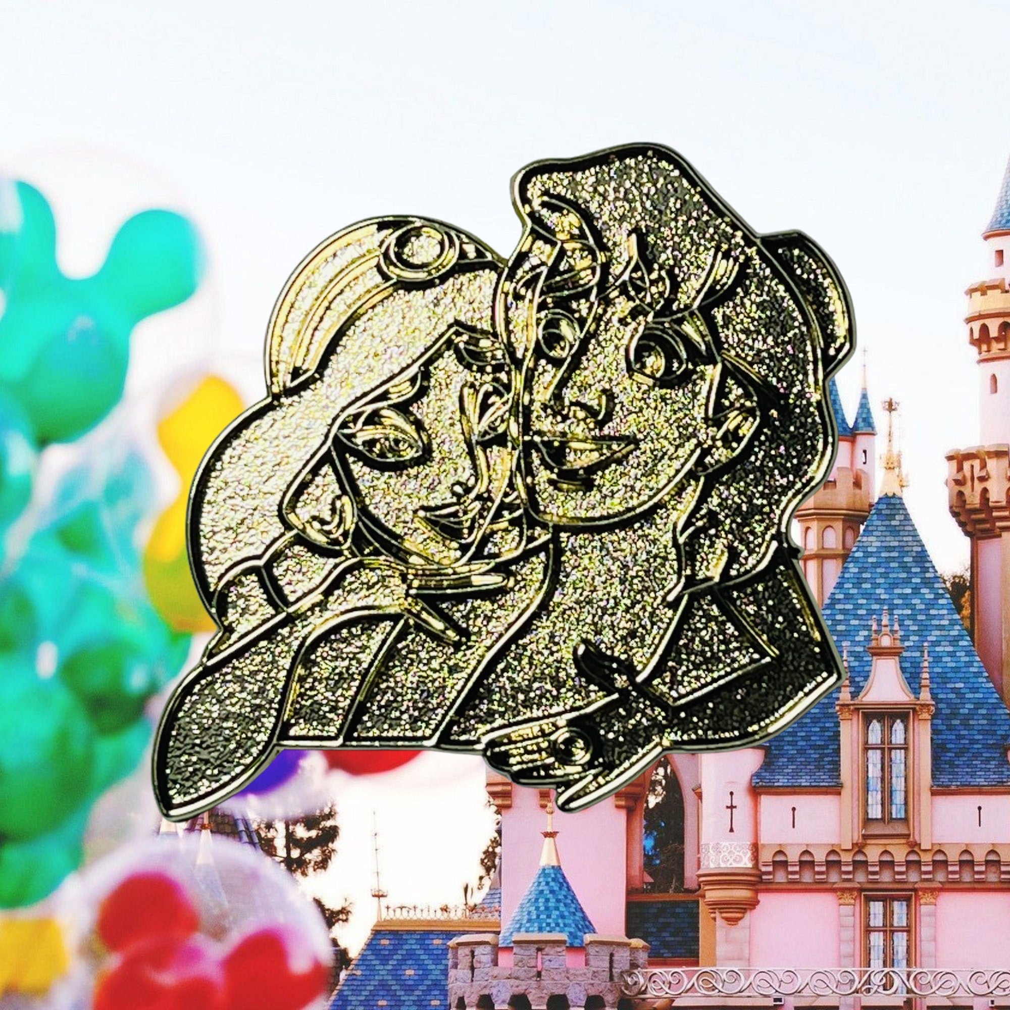 Pin – Princesa Jasmine y Aladdin de Aladdin – Disney Fantasy