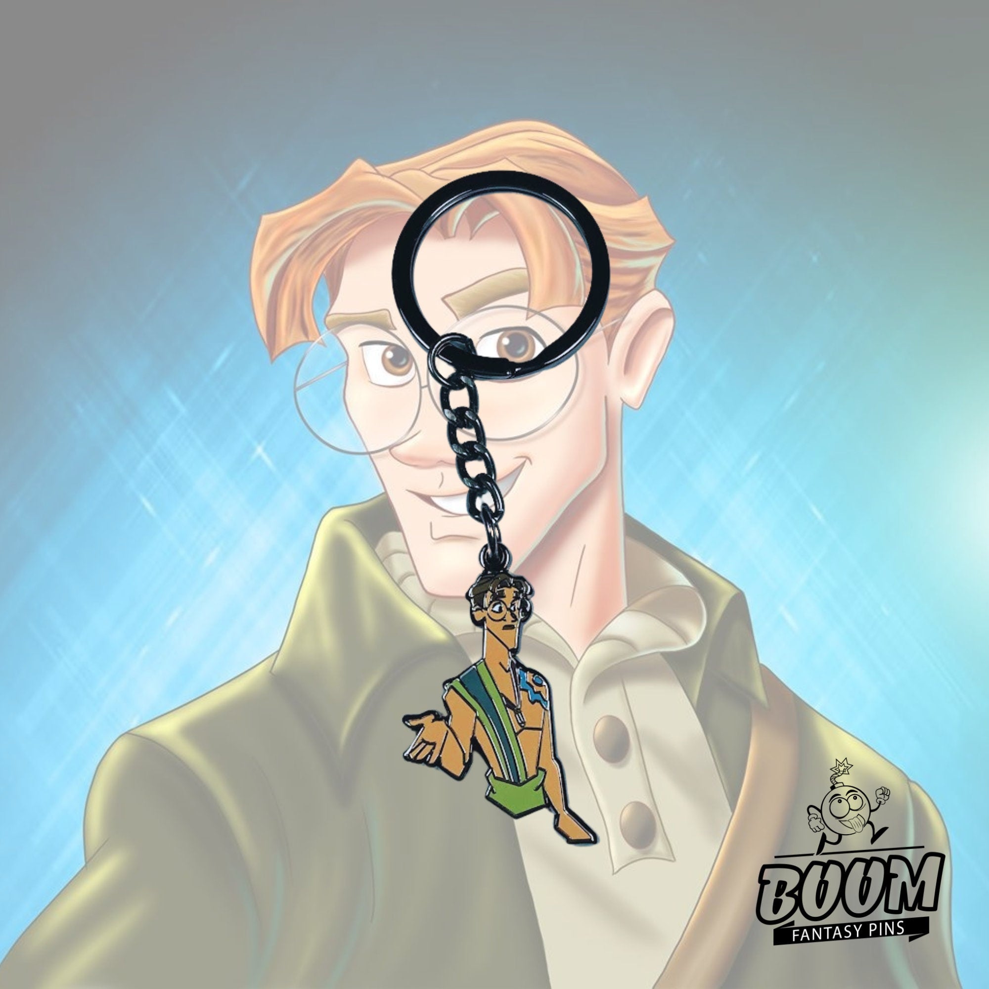 Llavero – Milo Thatch de Atlantis: El Imperio Perdido – Disney Fantasy