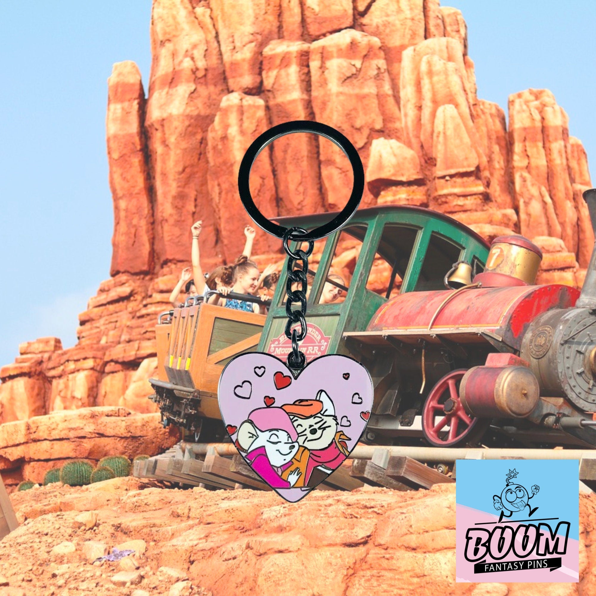 Porte-clés – Bernard des Aventures de Bernard et Bianca – Disney Fantasy