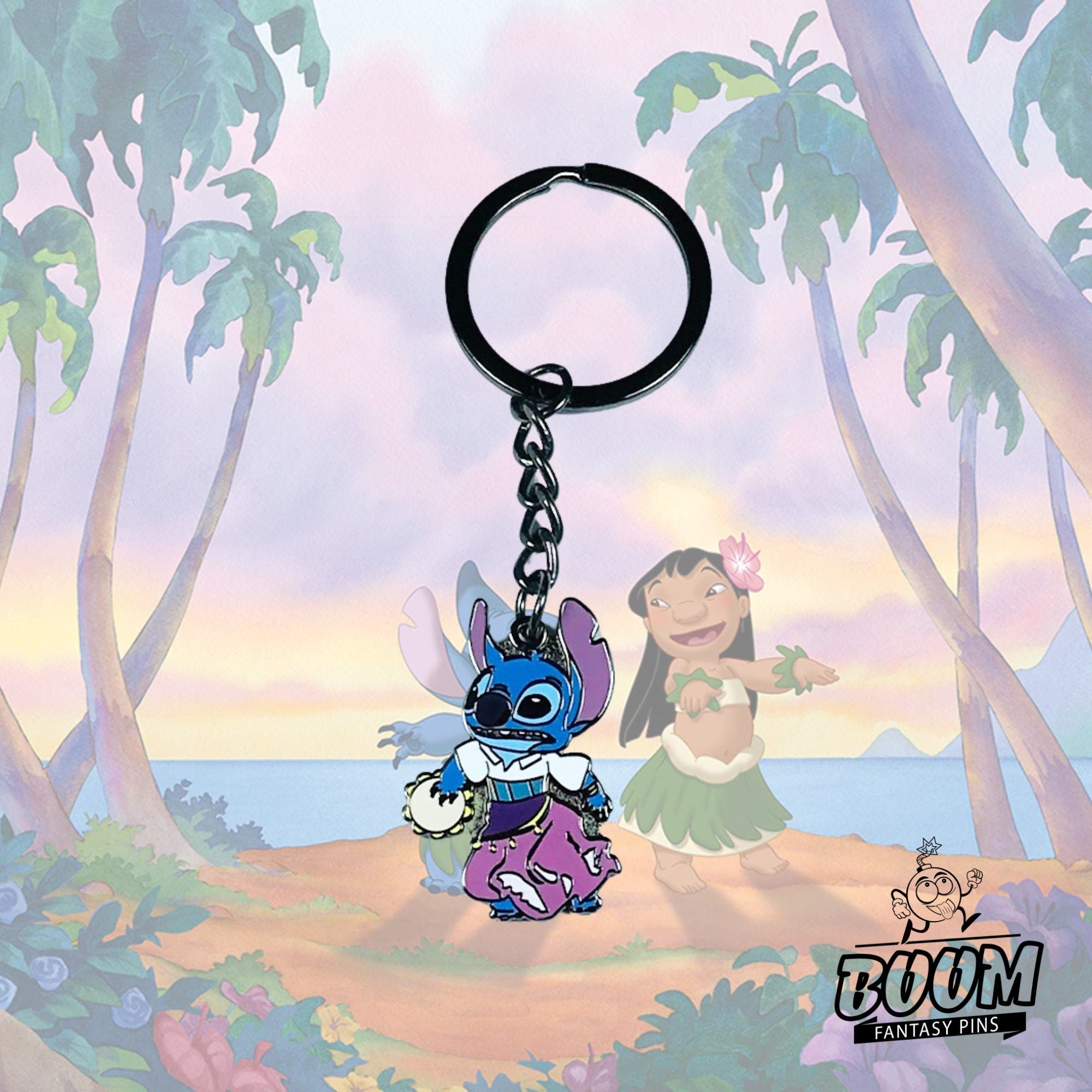 Porte-clés – Stitch Expérience 626 de Lilo &amp; Stitch – Disney Fantasy