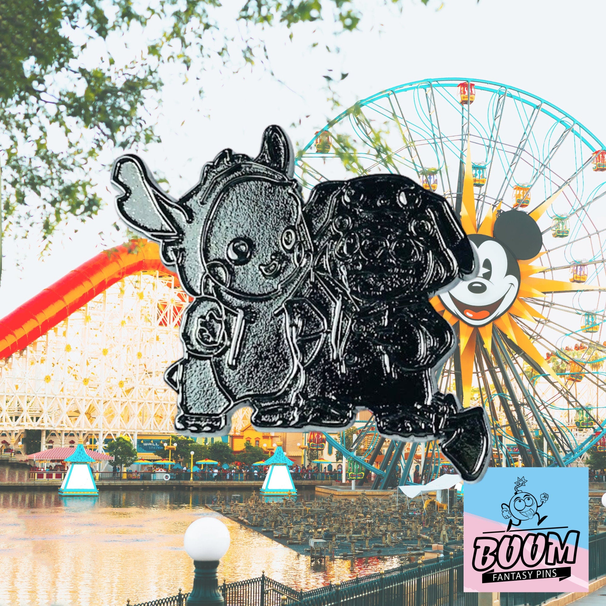 Test d'épingle - Winnie l'Ourson avec Stitch de Lilo &amp; Stitch - Disney Fantasy