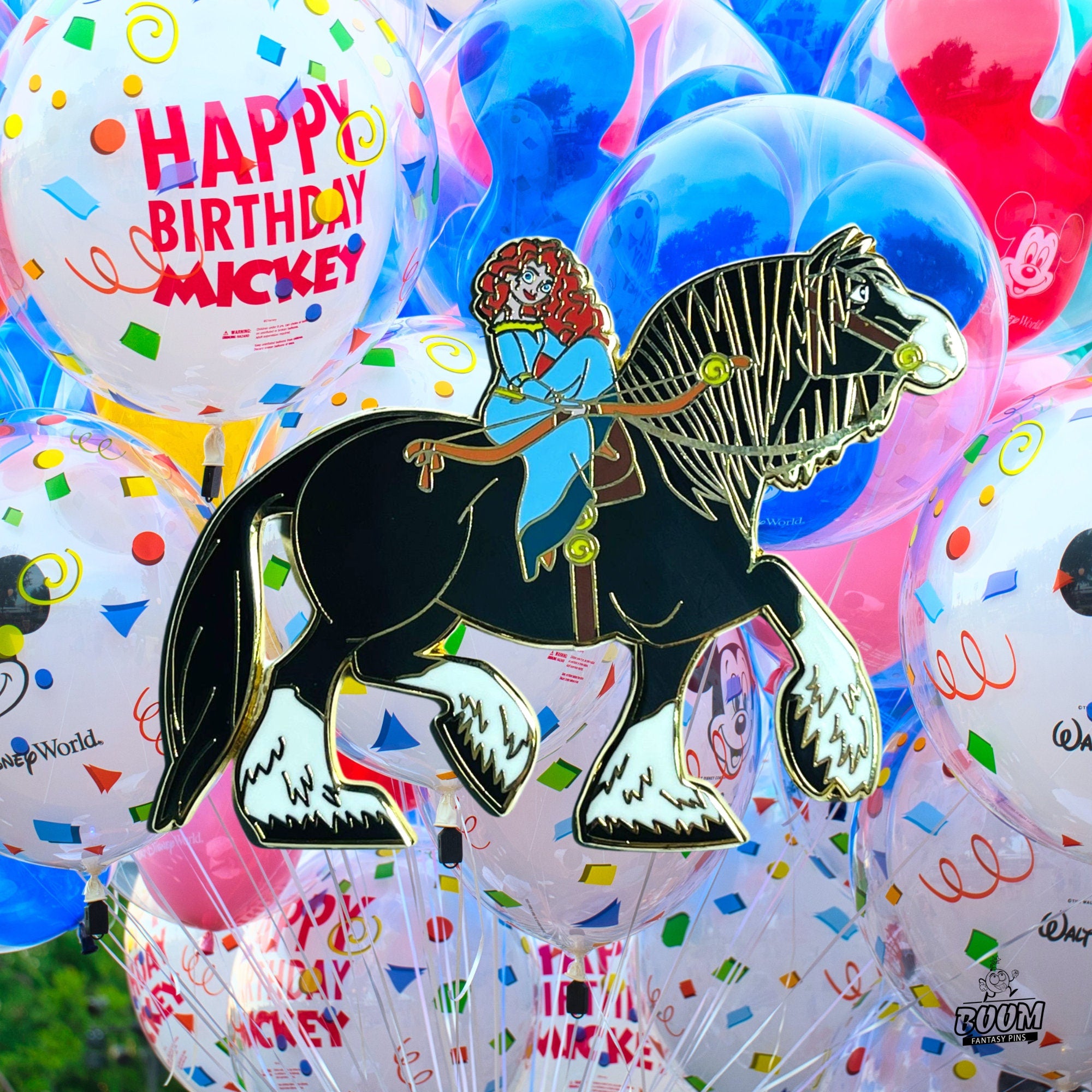 Pin's – Princesse Merida du film Rebelle – Disney Fantasy