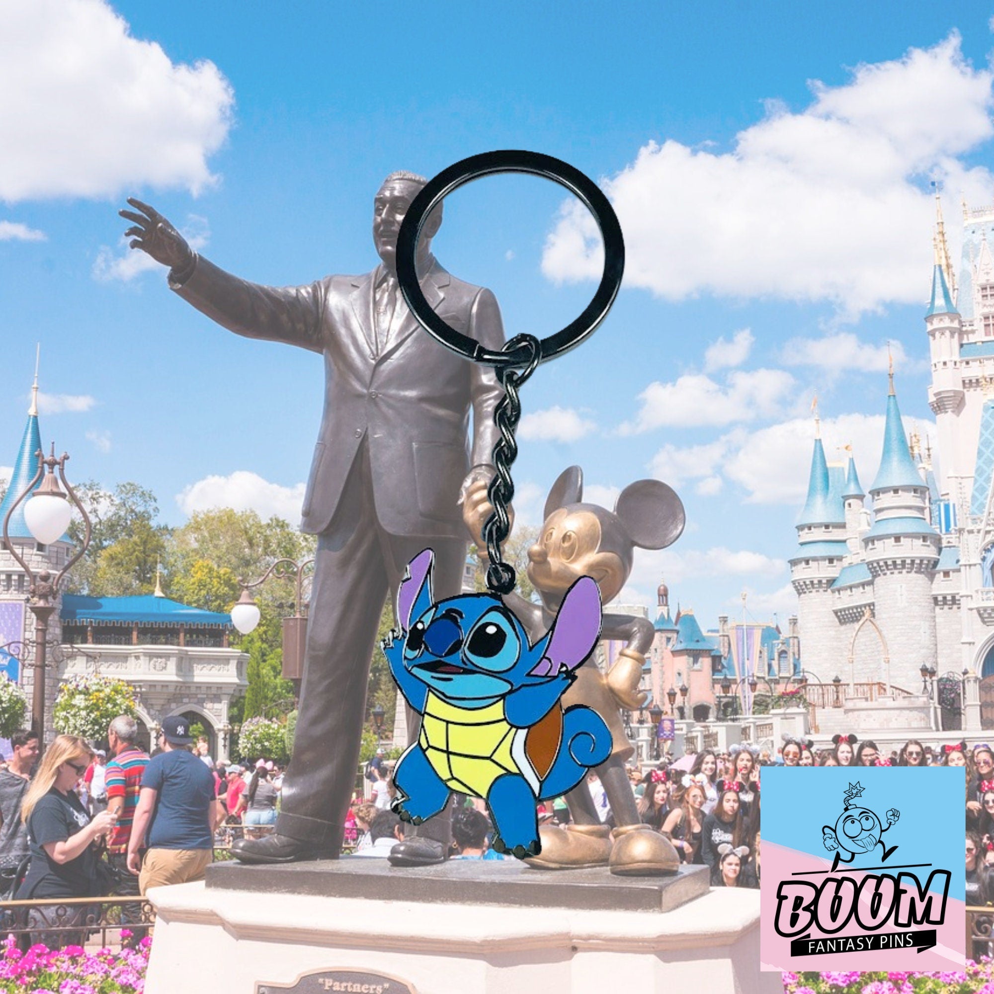 Porte-clés – Stitch Expérience 626 de Lilo &amp; Stitch – Disney Fantasy