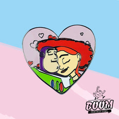 Pin's – Buzz l'Éclair et Jessie de Toy Story – Disney Fantasy