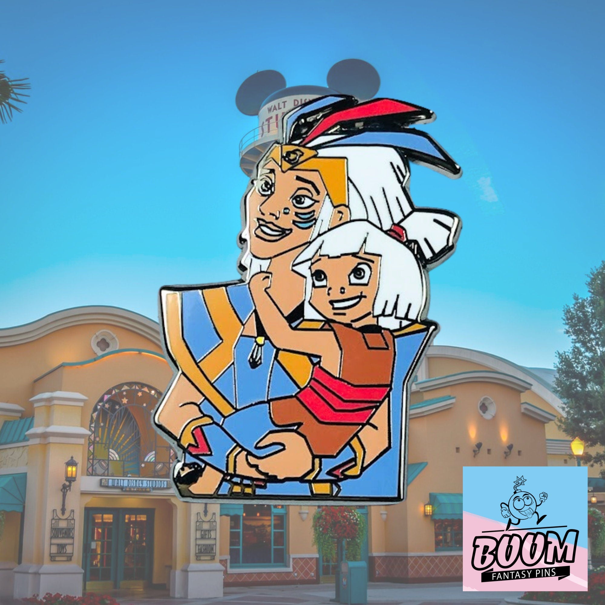 Pin – Kida and Kida's Mom from Atlantis The Lost Empire – Disney Fantasy