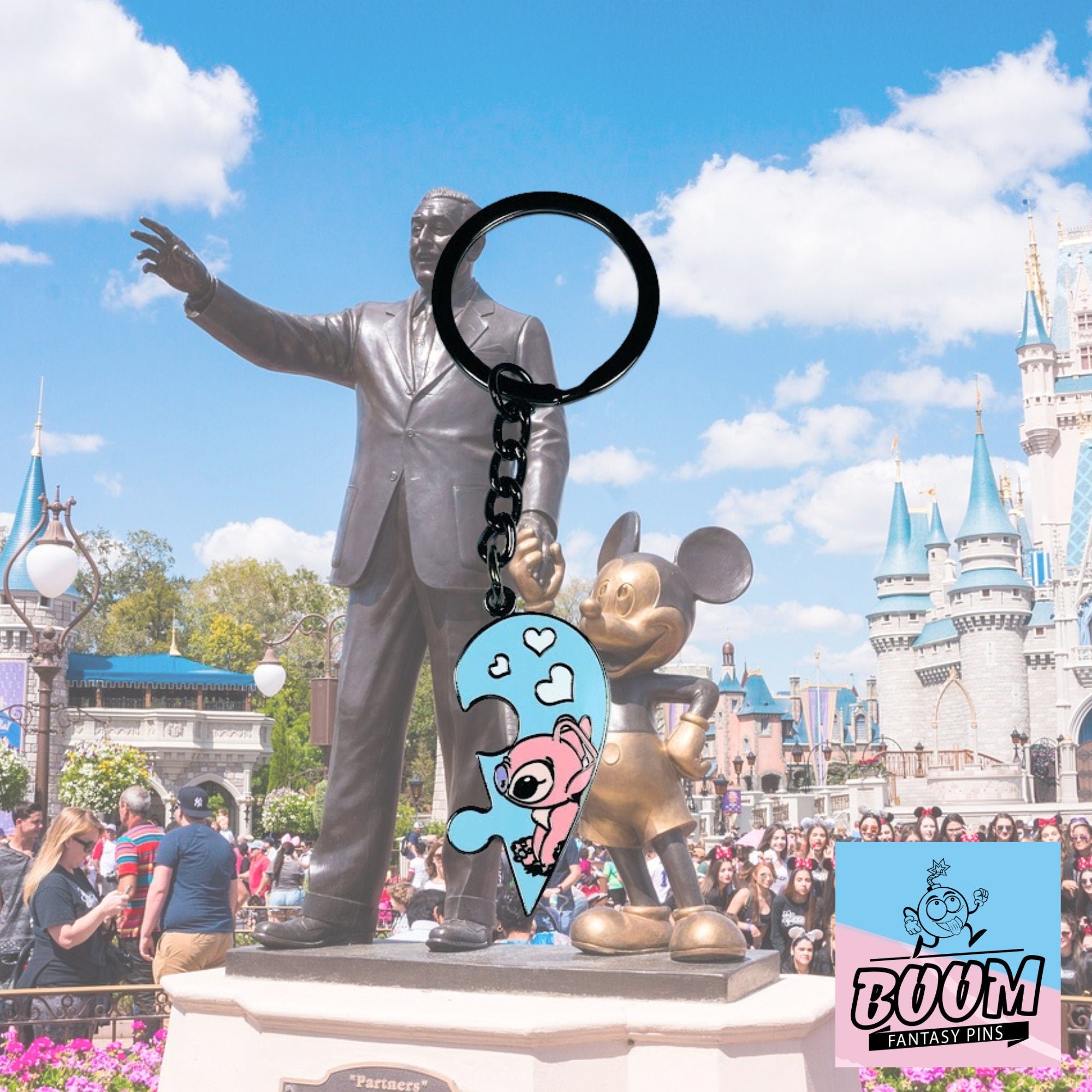 Llavero – Ángel de Lilo y Stitch – Disney Fantasy