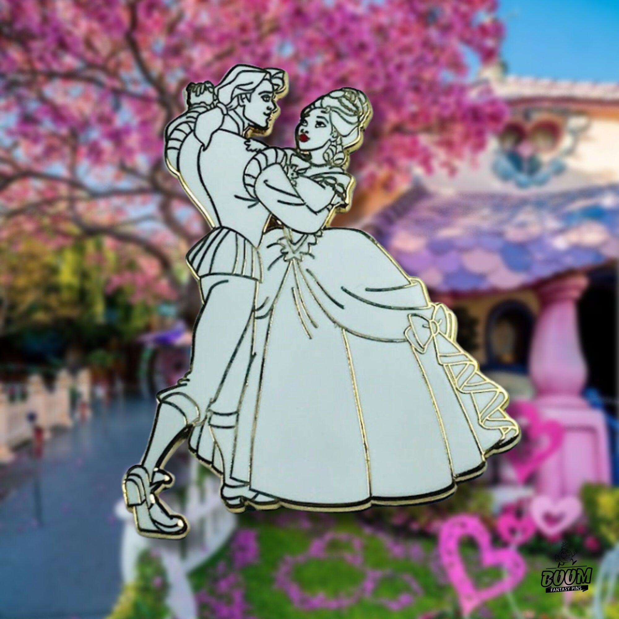 Pin's – Pocahontas et John Smith du film Pocahontas – Disney Fantasy