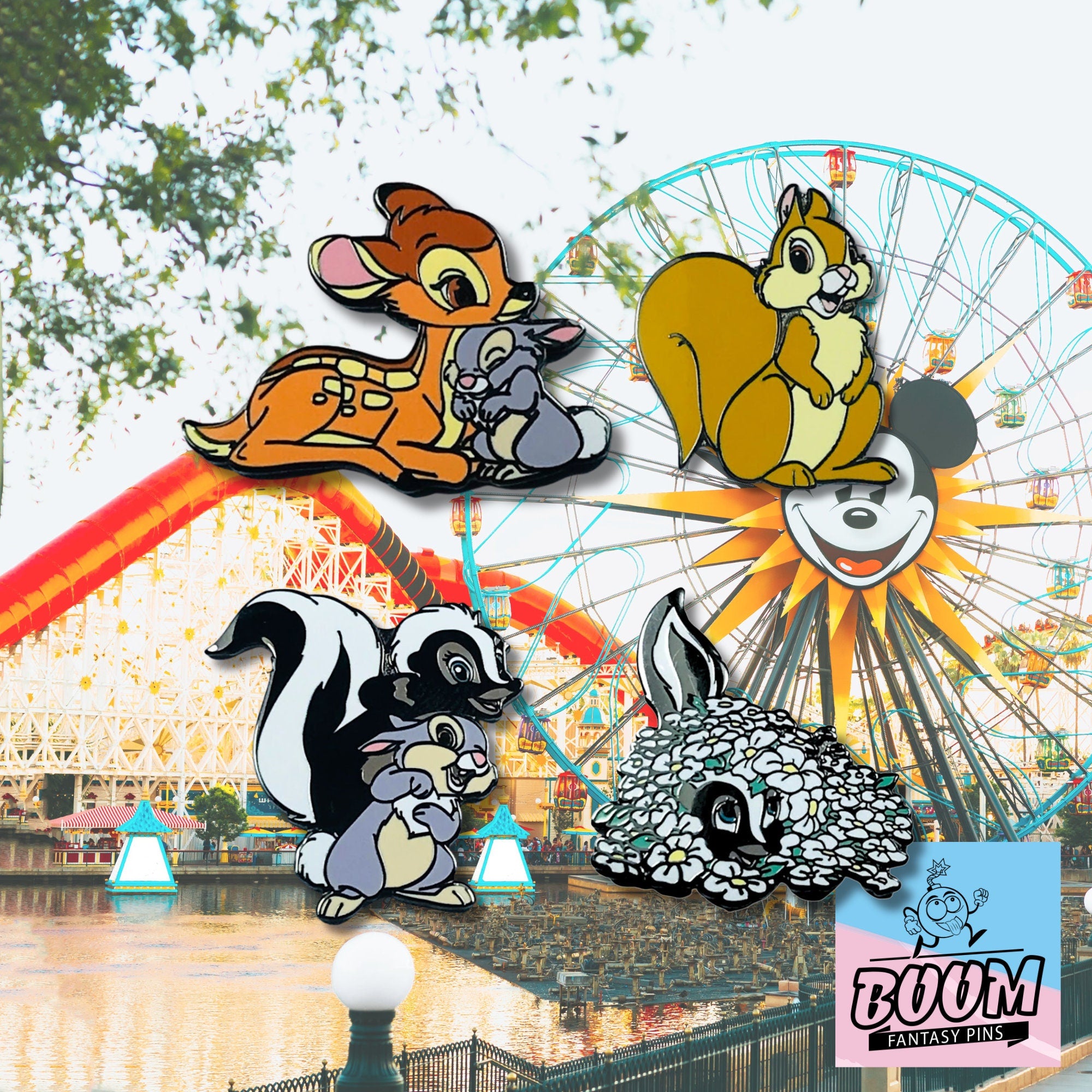 Épingle – Fleur de Bambi – Disney Fantasy