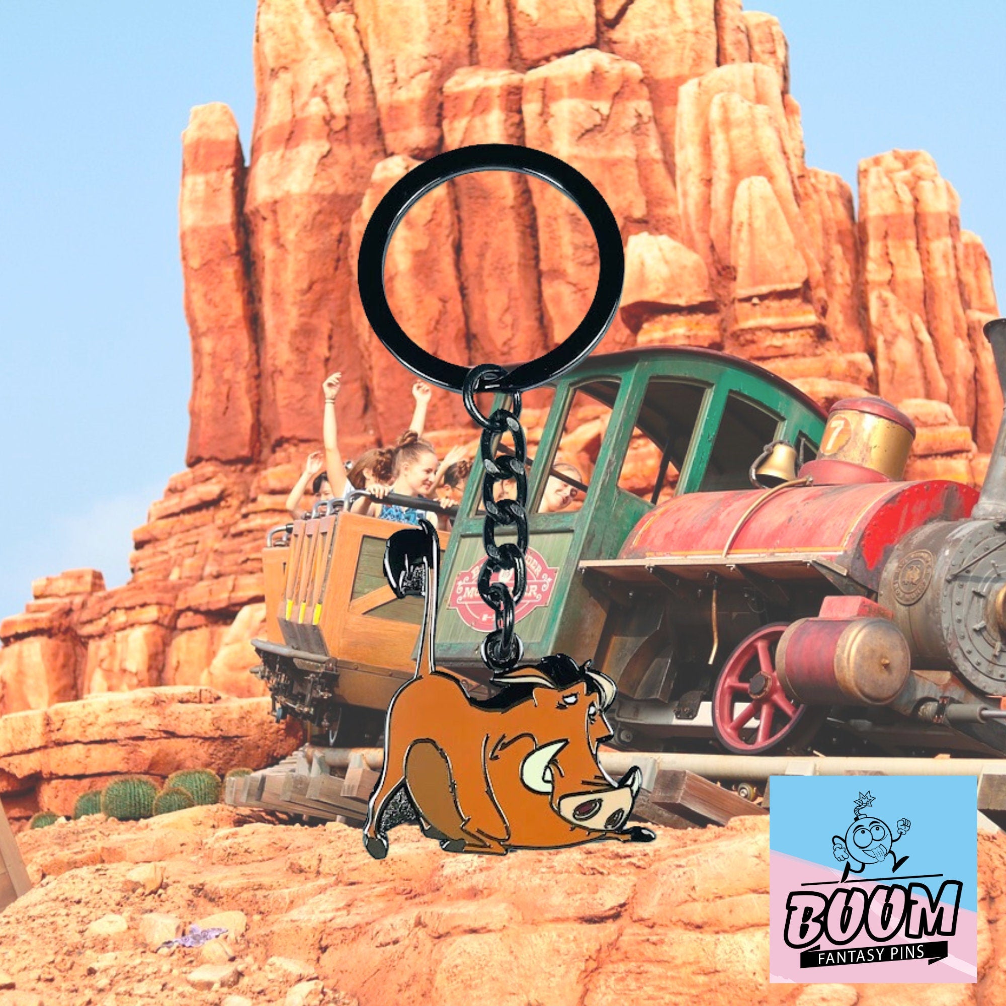 Llavero – Pumba de El Rey León – Disney Fantasy