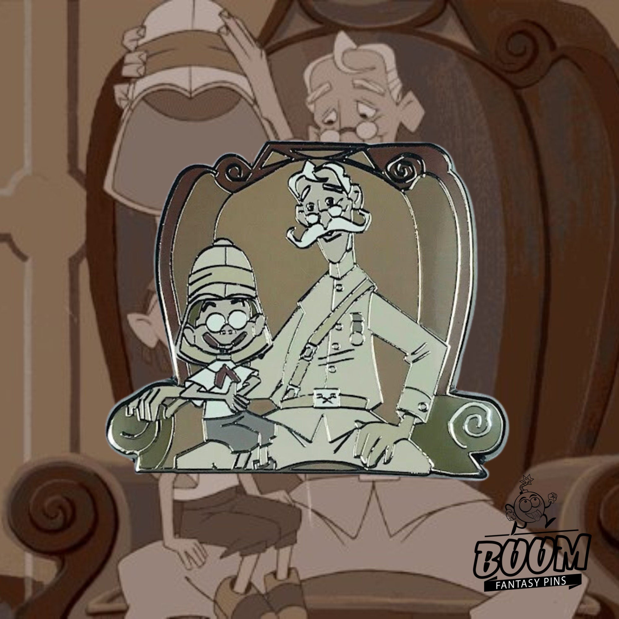 Pin – Milo Thatch and Thaddeus Thatch from Atlantis The Lost Empire – Disney Fantasy