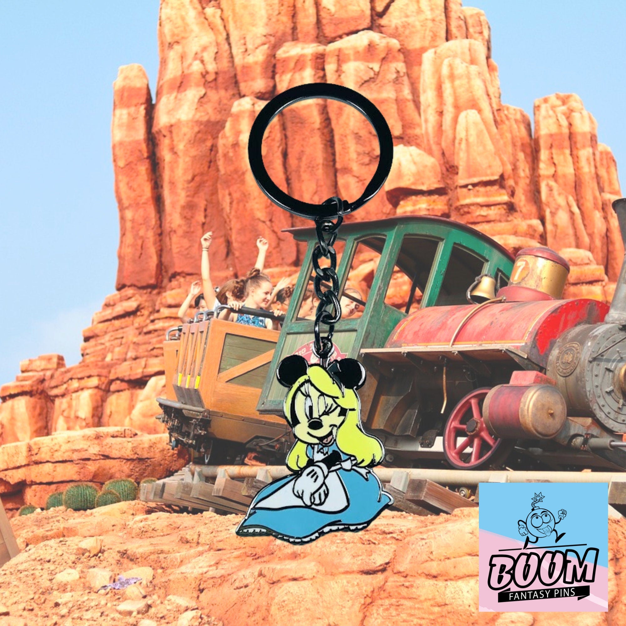 Llavero – Minnie Mouse de Alicia en el País de las Maravillas – Disney Fantasy