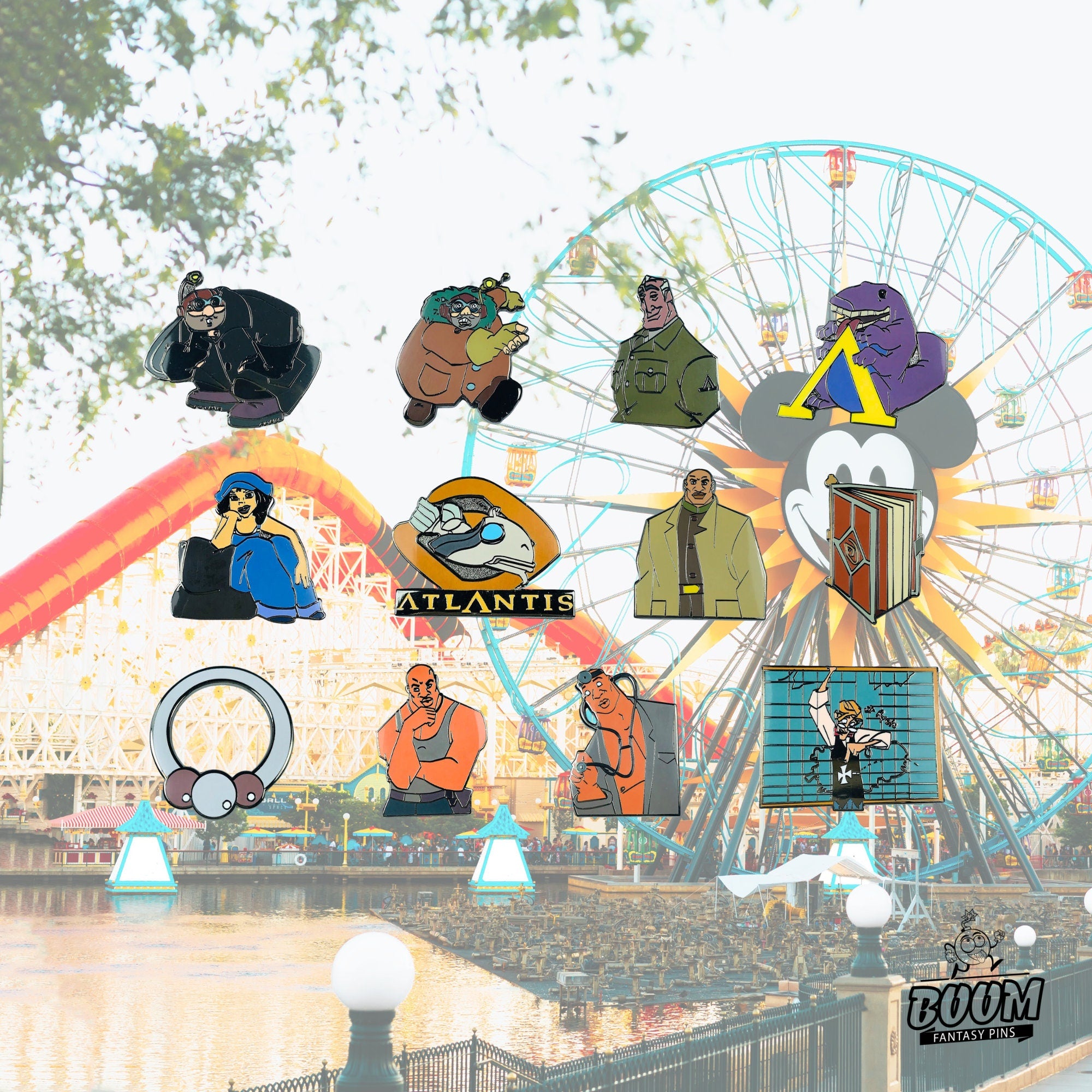 Pin – Milo Thatch from Atlantis The Lost Empire – Disney Fantasy