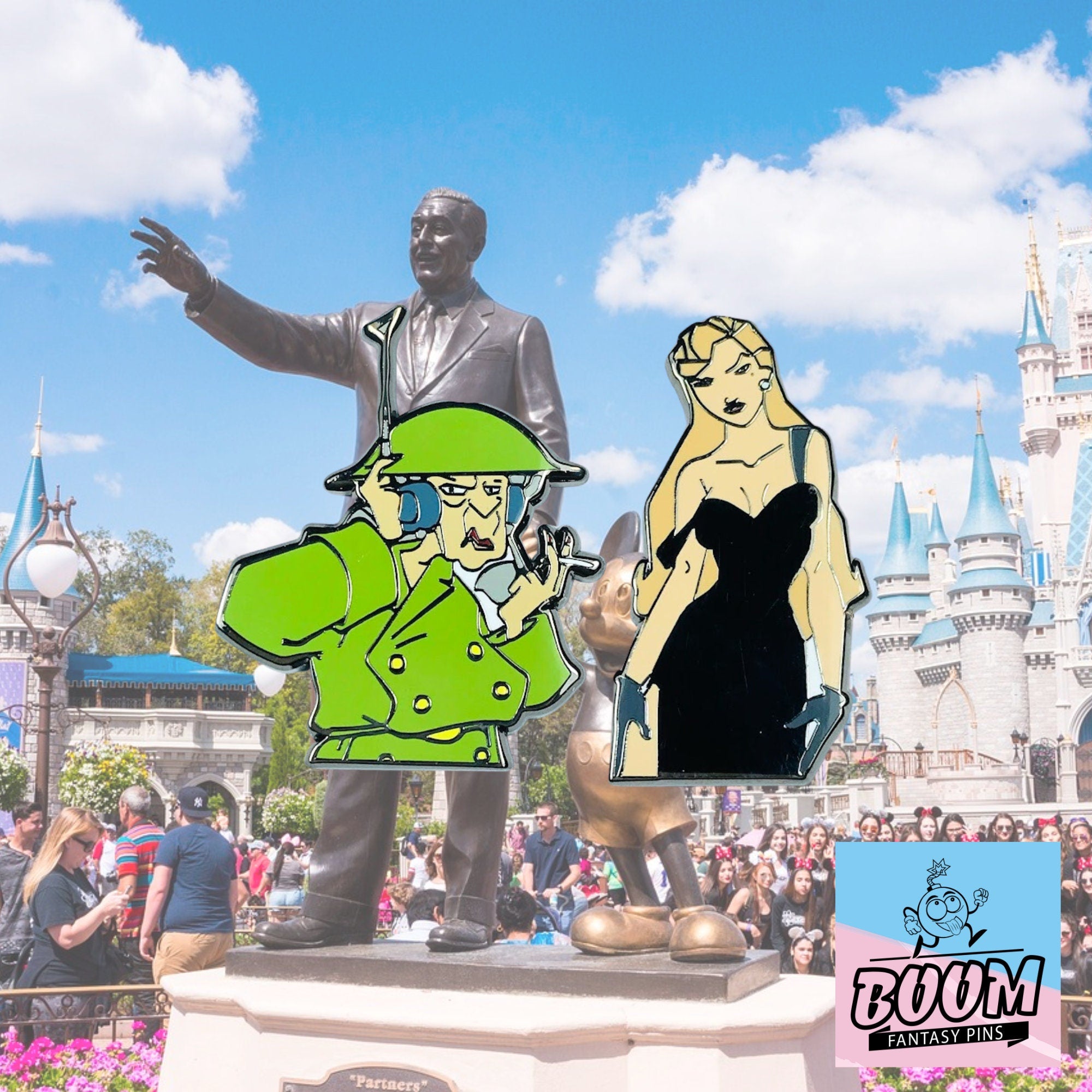 Pin – Wilhelmina Packard and Helga Sinclair from Atlantis The Lost Empire – Disney Fantasy