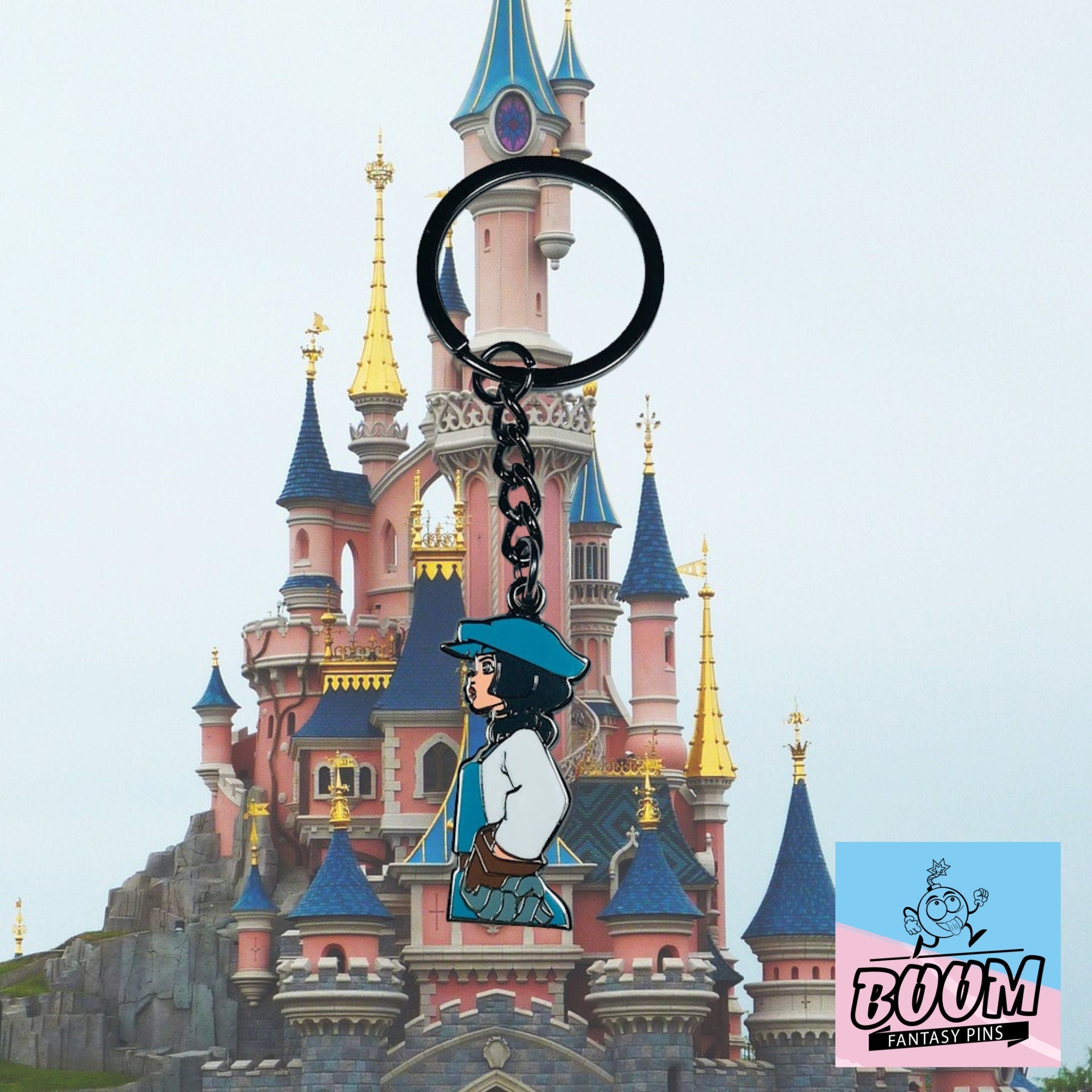 Porte-clés – Audrey Rocio Ramirez d'Atlantide, l'empire perdu – Disney Fantasy