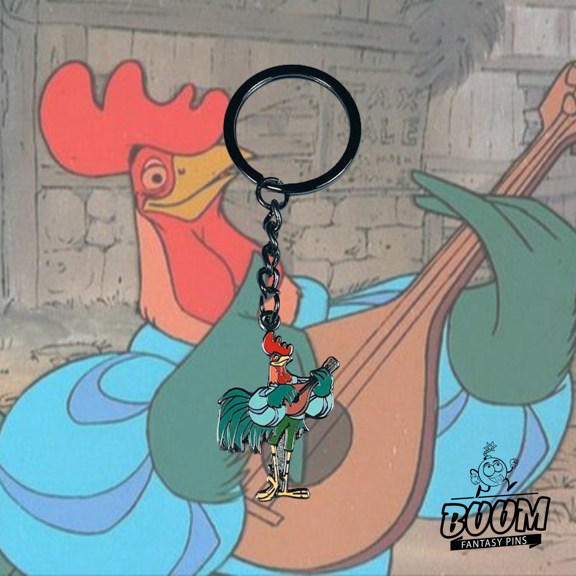 Llavero – Alan-a-Dale de Robin Hood – Disney Fantasy