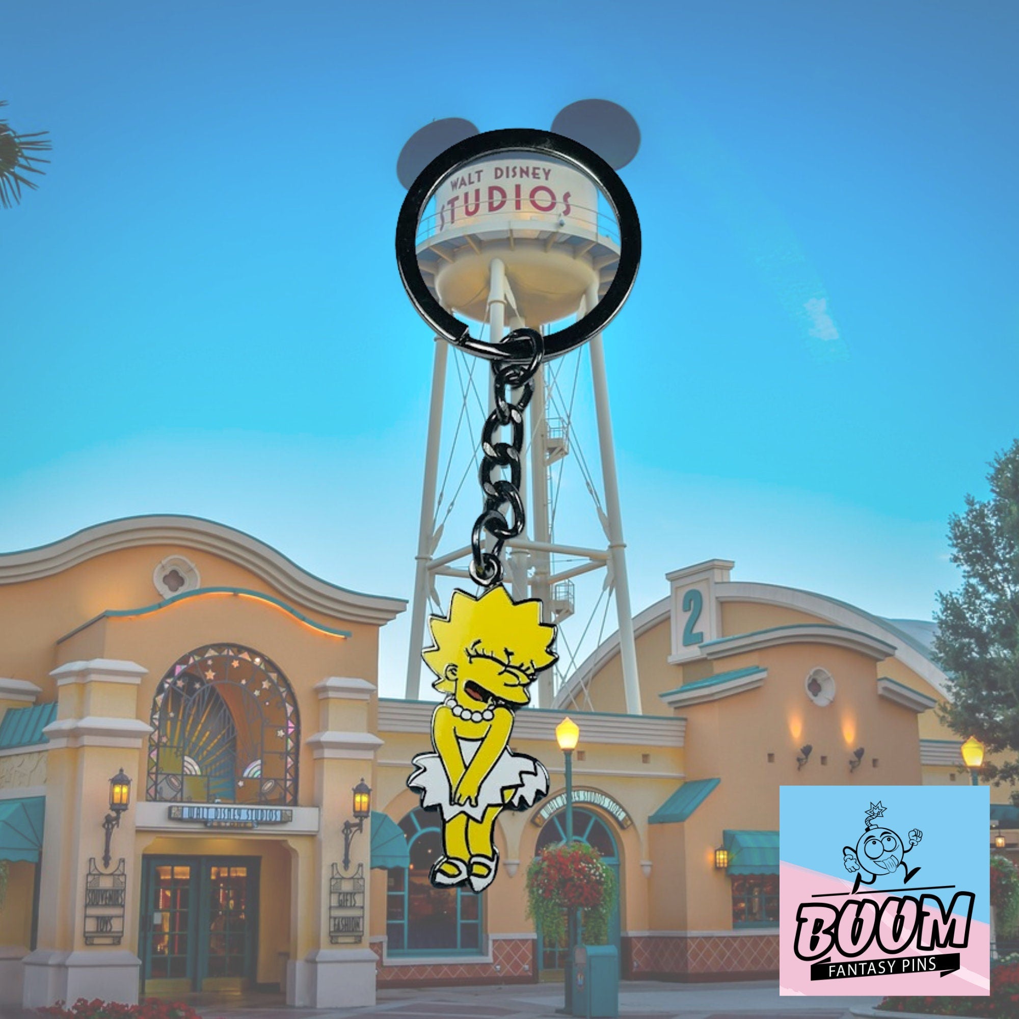 Llavero de Lisa Simpson de Los Simpsons – Disney Fantasy