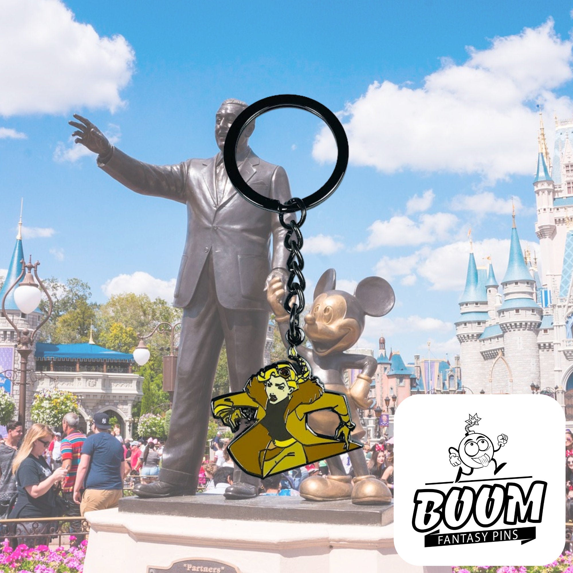 Porte-clés – Helga Sinclair d'Atlantide, l'empire perdu – Disney Fantasy