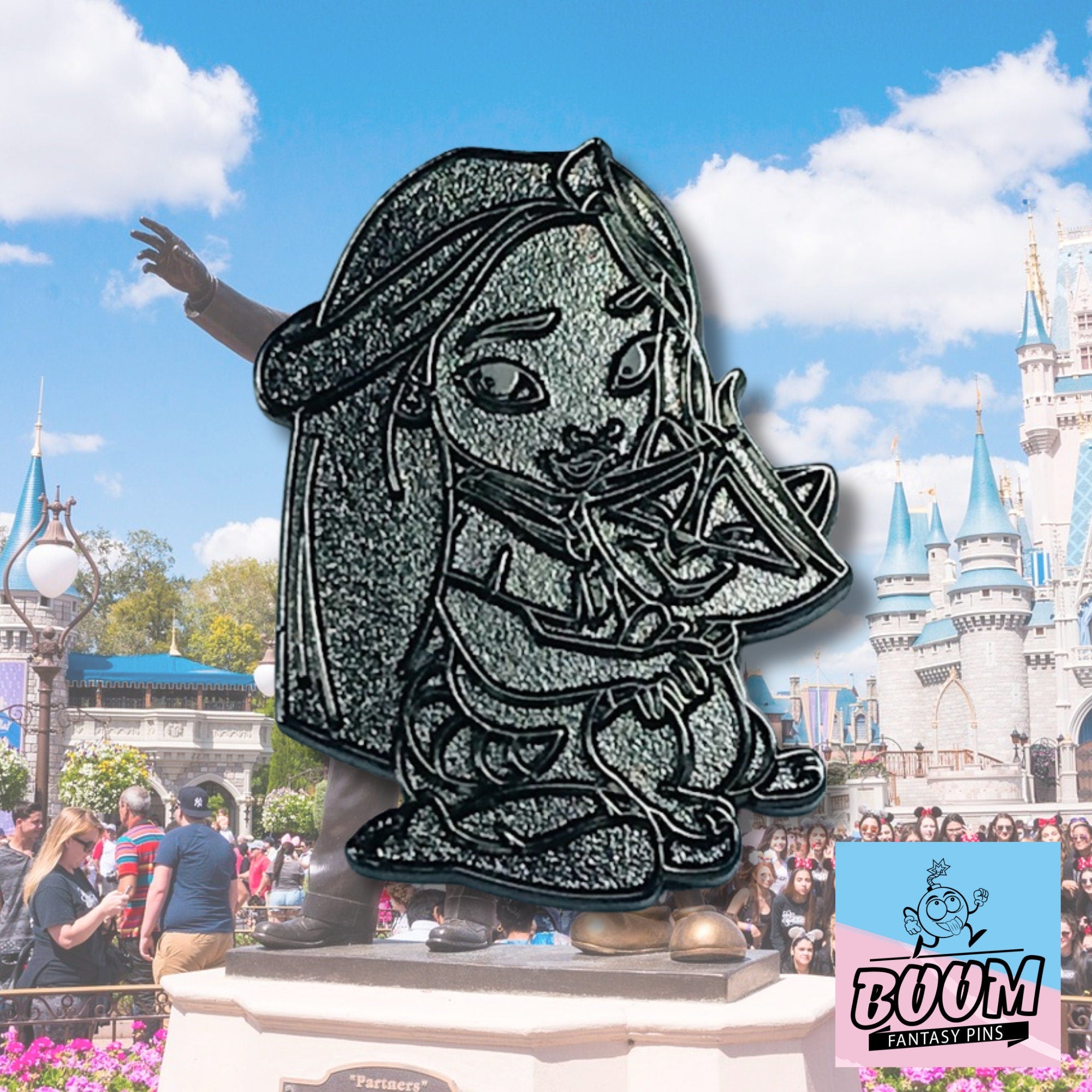 Pin's – Pocahontas et Meeko de Pocahontas – Disney Fantasy