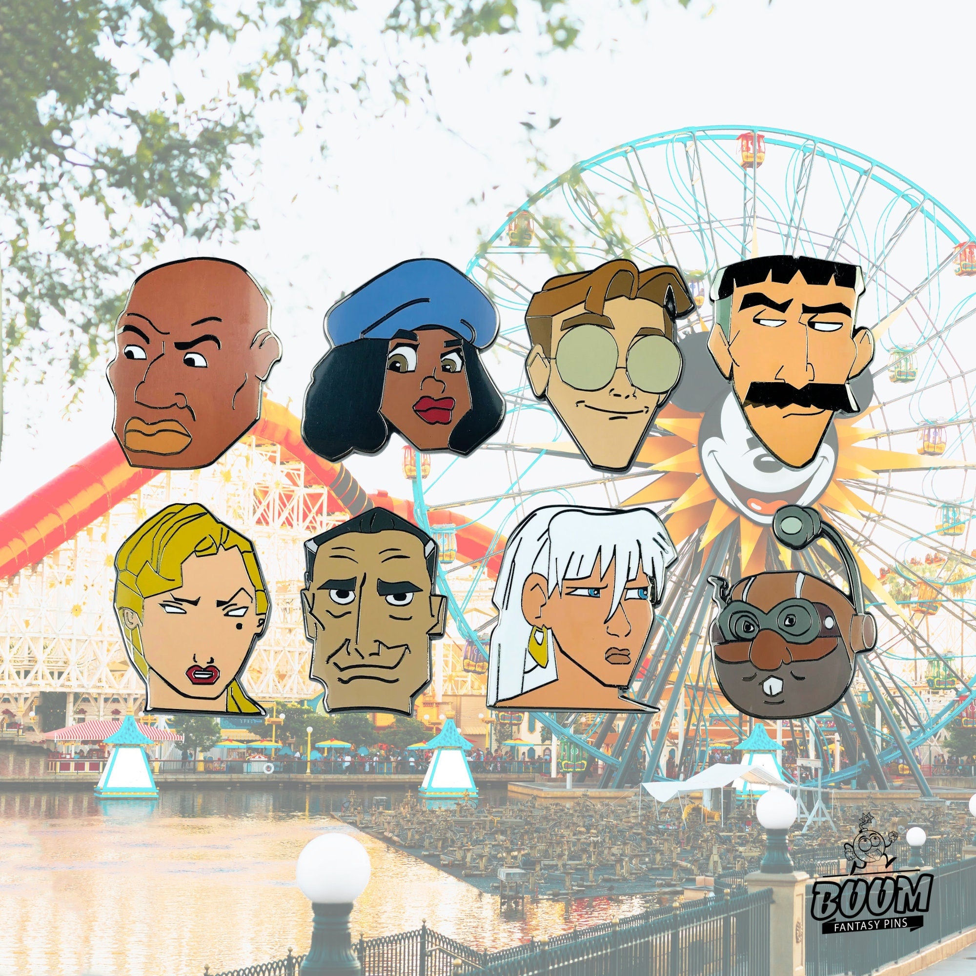 Pin's – Princesse Kida d'Atlantide, l'empire perdu – Disney Fantasy