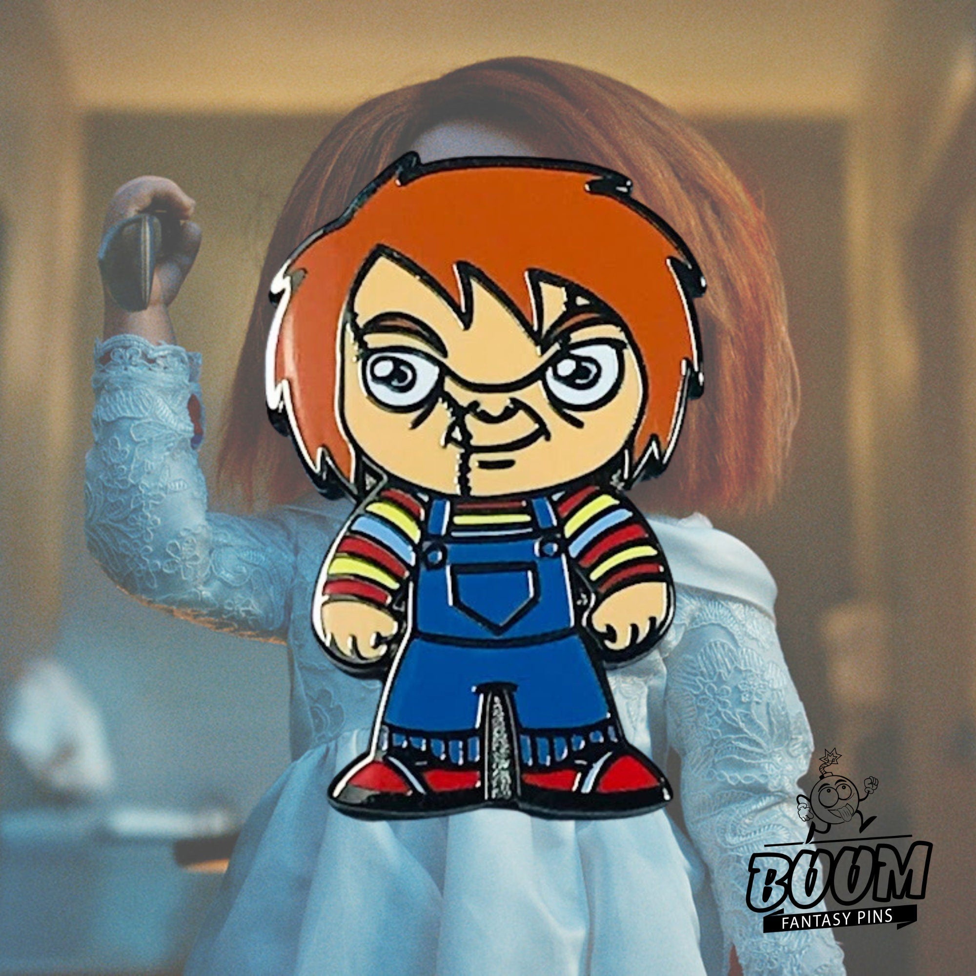 Pin – Chucky from Child's Play – Horror Fantasy