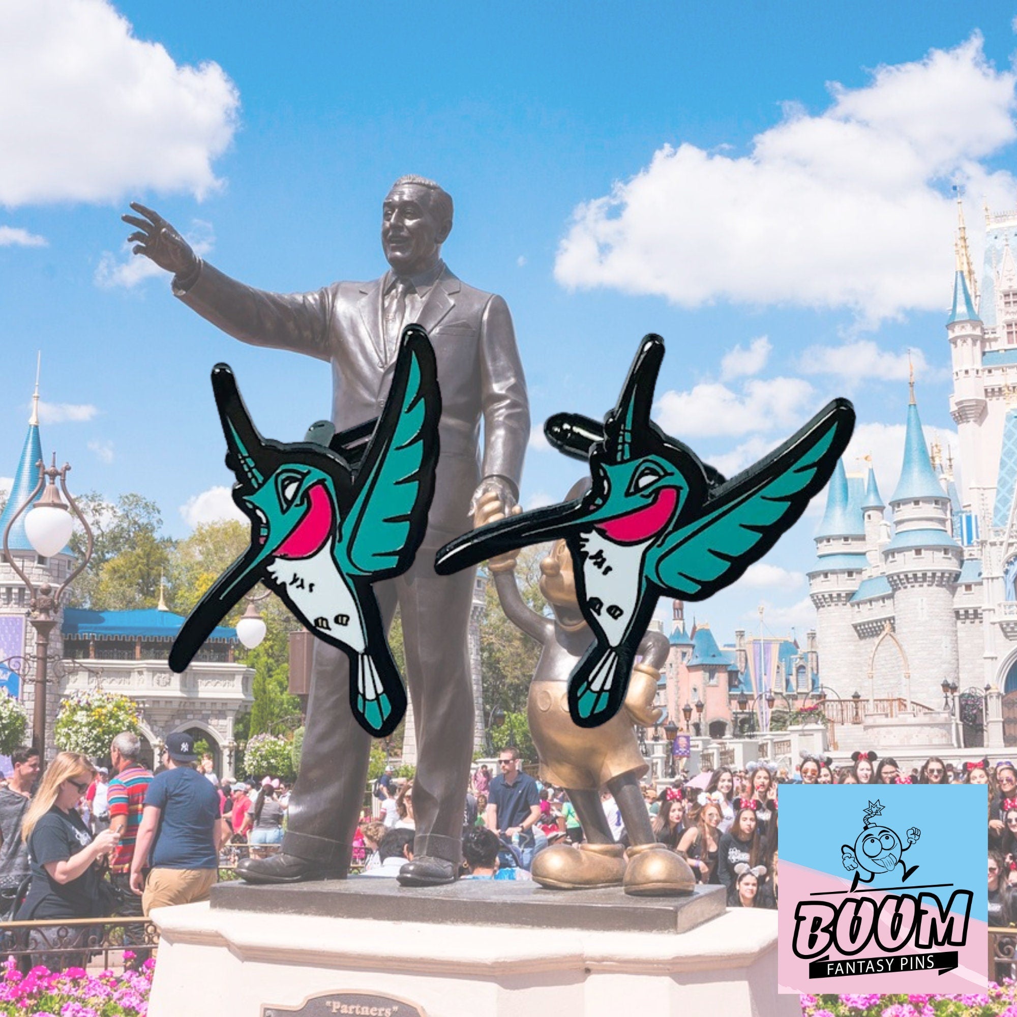 Boutons de manchette – Flit de Pocahontas – Disney Fantasy