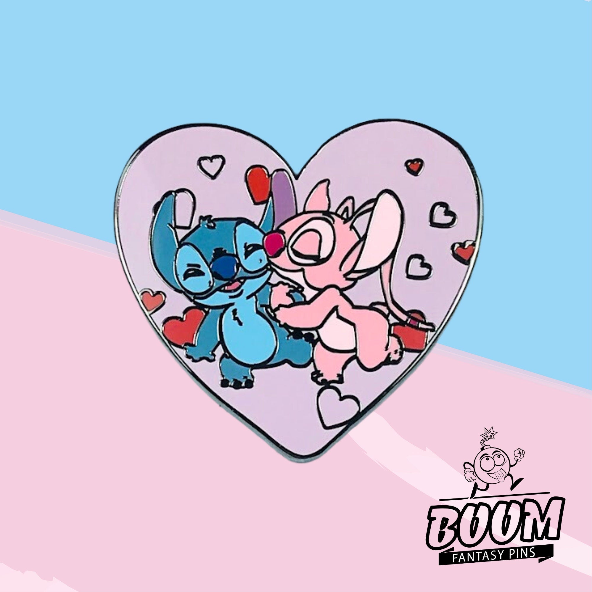 Pin – Stitch y Ángel de Lilo y Stitch – Disney Fantasy