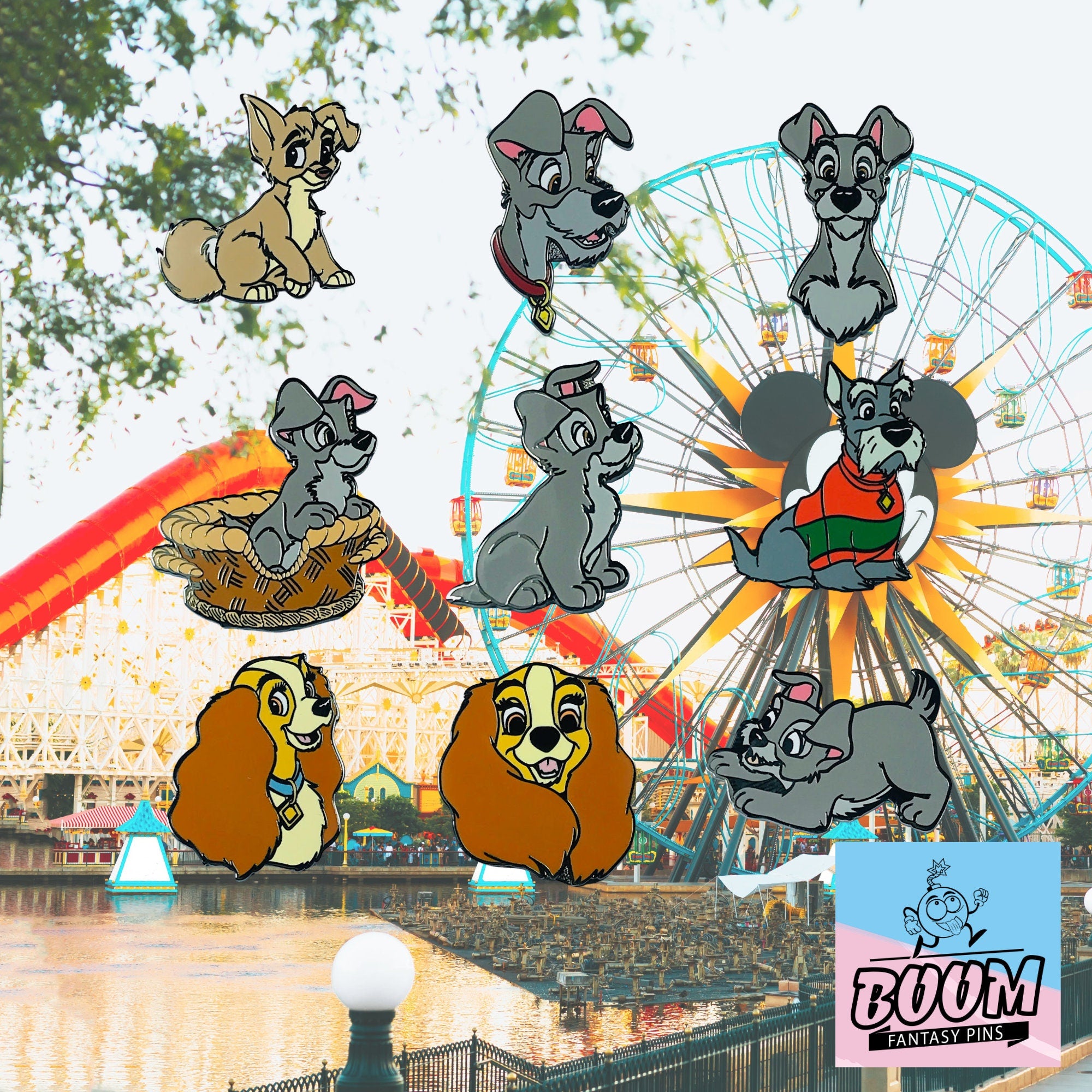 Pin – Lady from Lady and the Tramp – Disney Fantasy