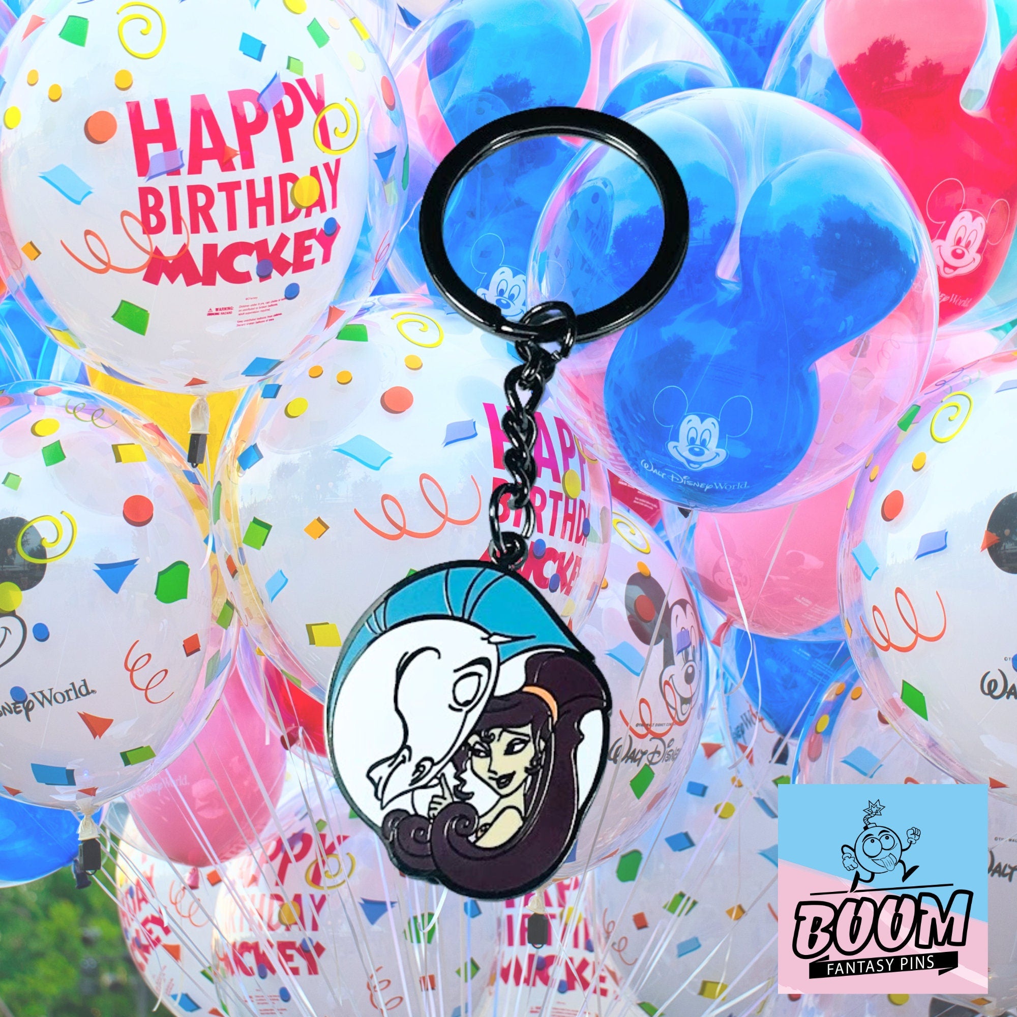 Llavero – Megara y Pegaso de Hércules – Disney Fantasy