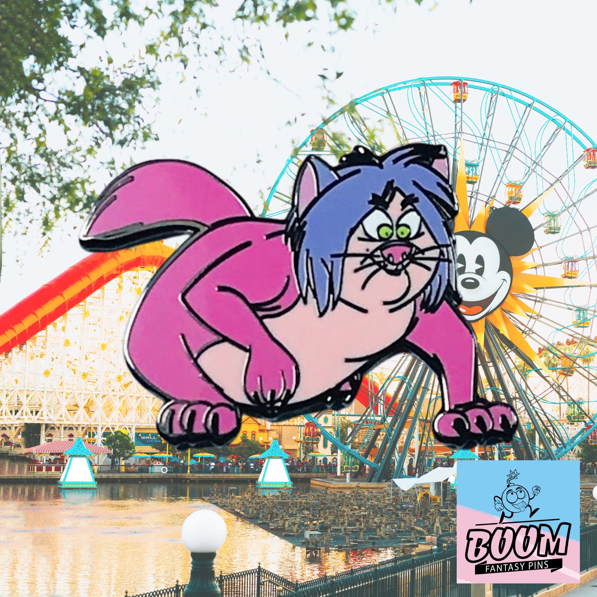 Pin's – Madame Mim en dragon du film Merlin l'Enchanteur – Disney Fantasy