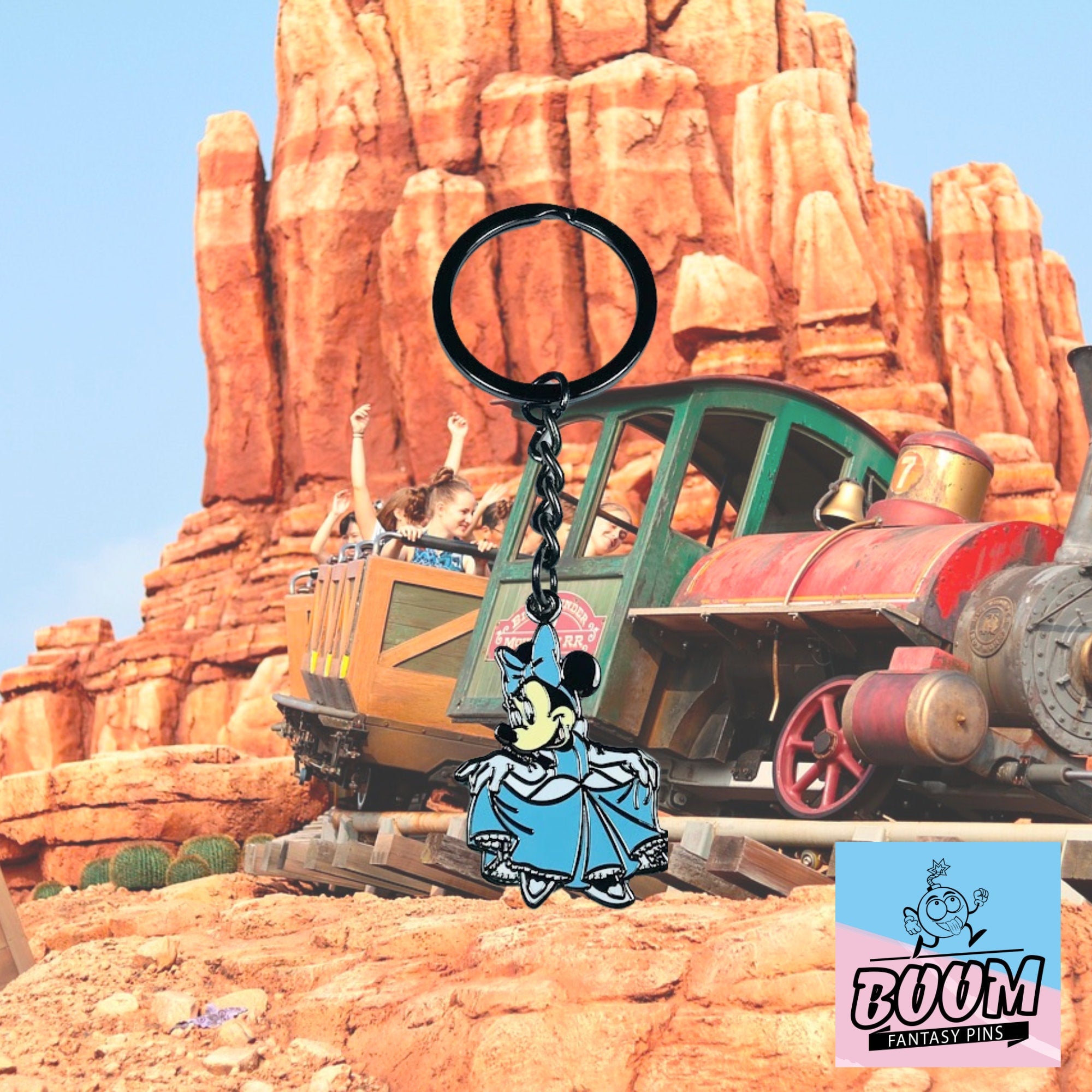 Llavero – Minnie Mouse como Cenicienta de Cenicienta – Disney Fantasy