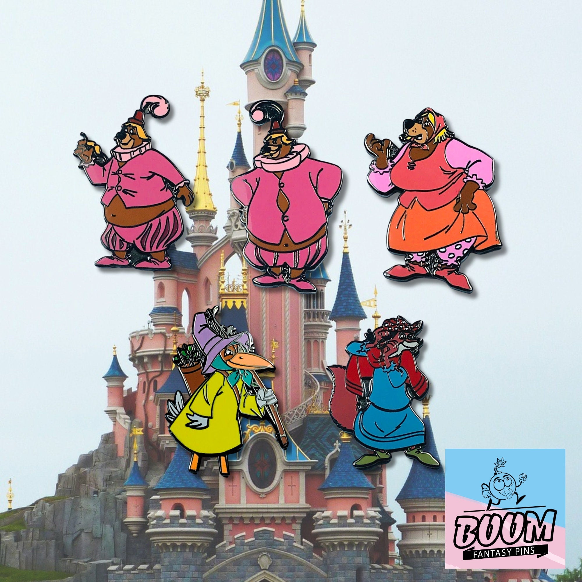 Pin's – Petit Jean de Robin des Bois – Disney Fantasy