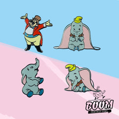 Pin's – Dumbo et le Maître de Cérémonie du film Dumbo – Disney Fantasy