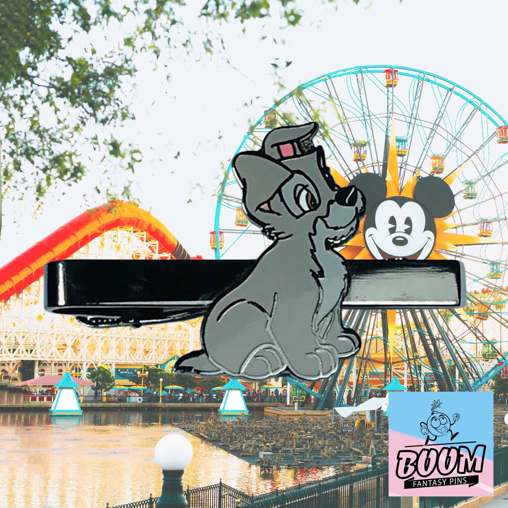 Tie Clip – Scamp from Lady and the Tramp II – Disney Fantasy