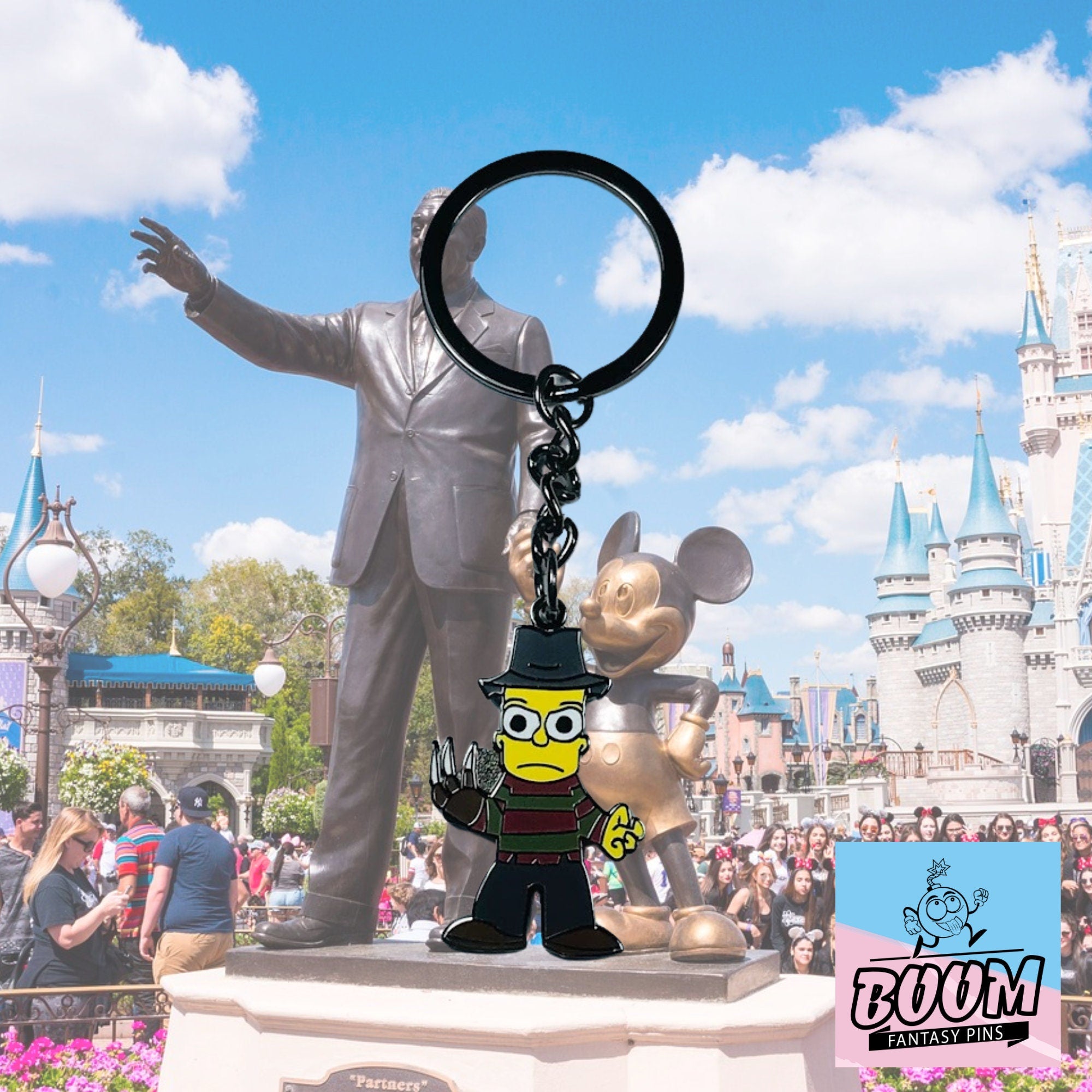 Llavero – Bart Simpson de Los Simpson – Disney Fantasy