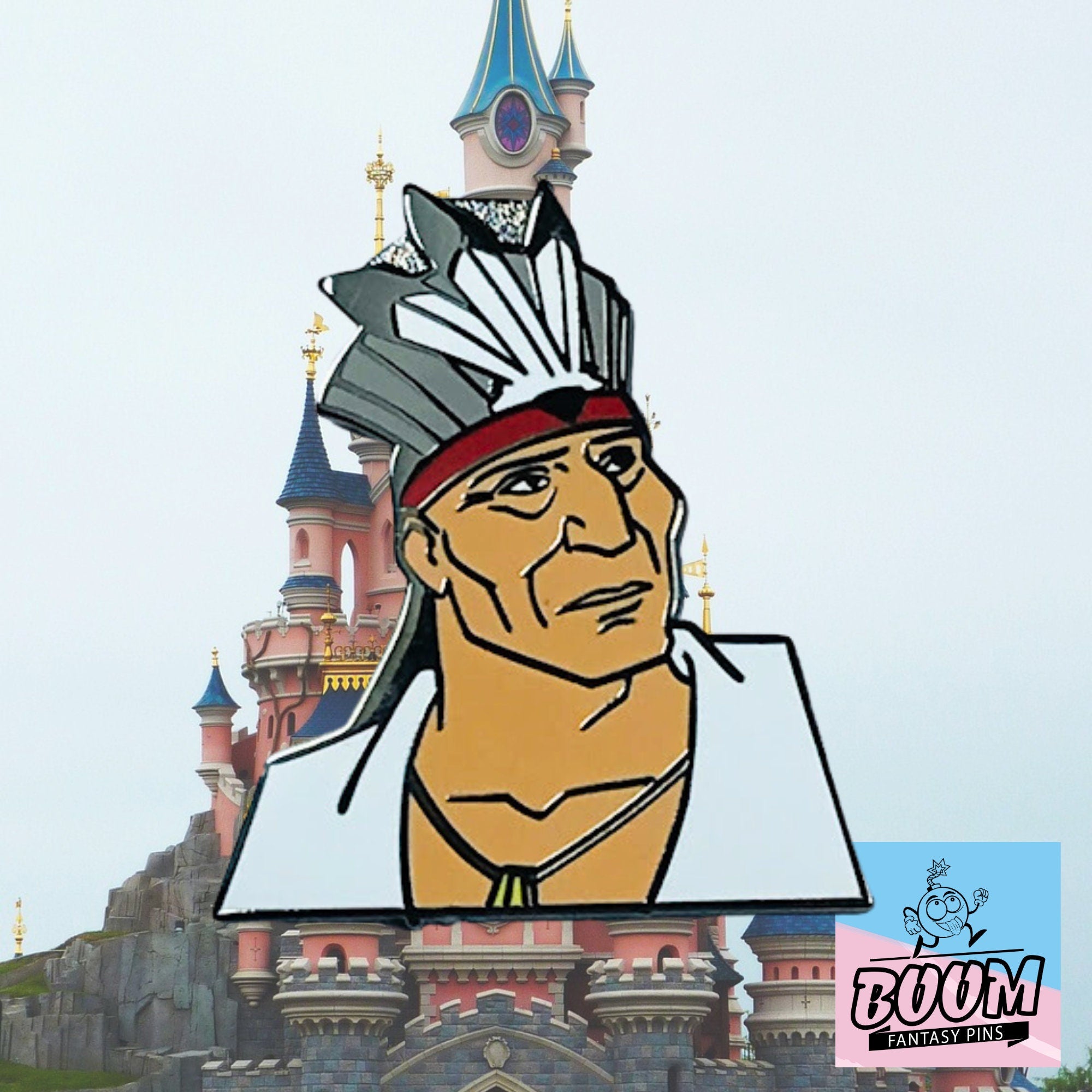 Pin – Jefe Powhatan de Pocahontas – Disney Fantasy