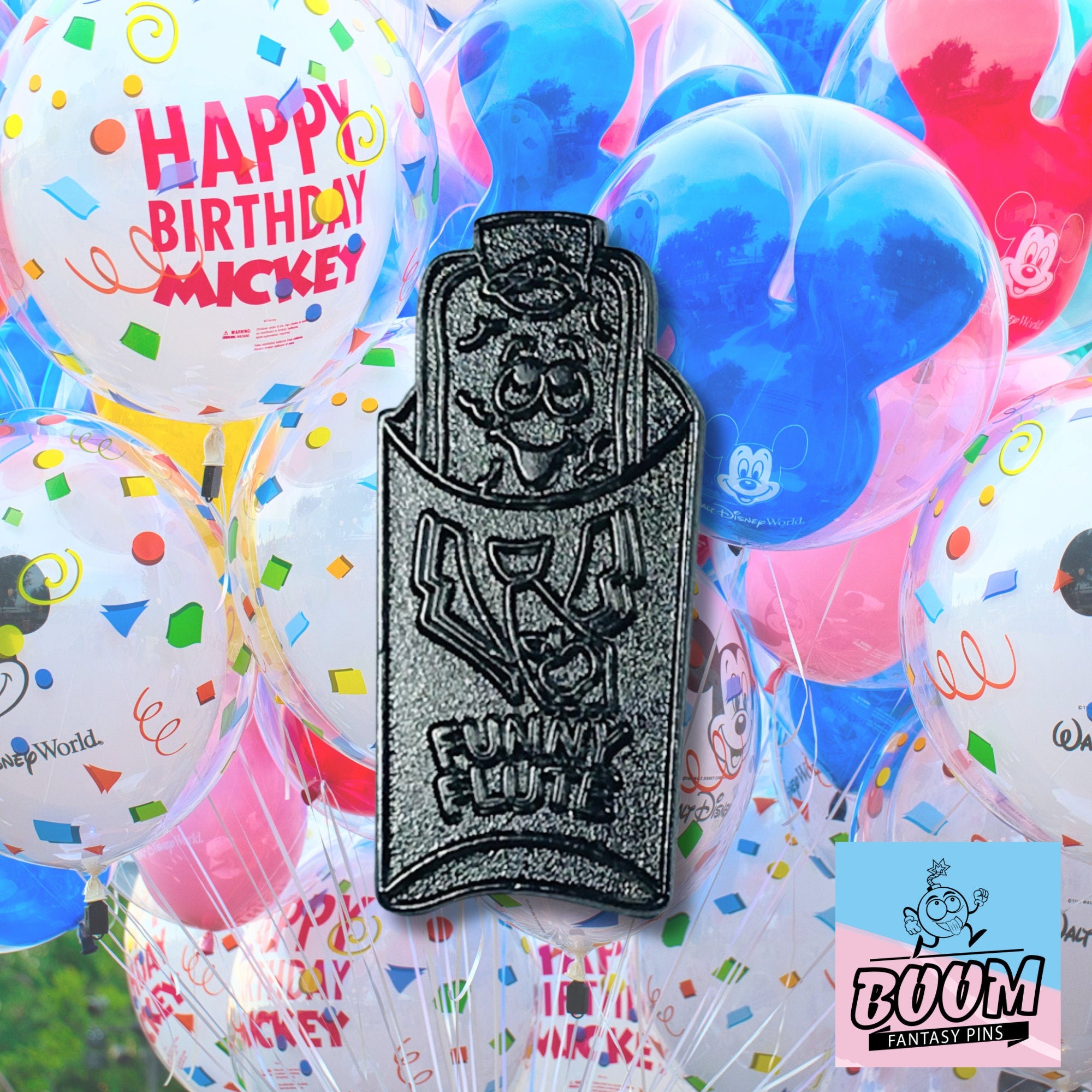 Pin's – Flûte amusante d'après un design original – Disney Fantasy