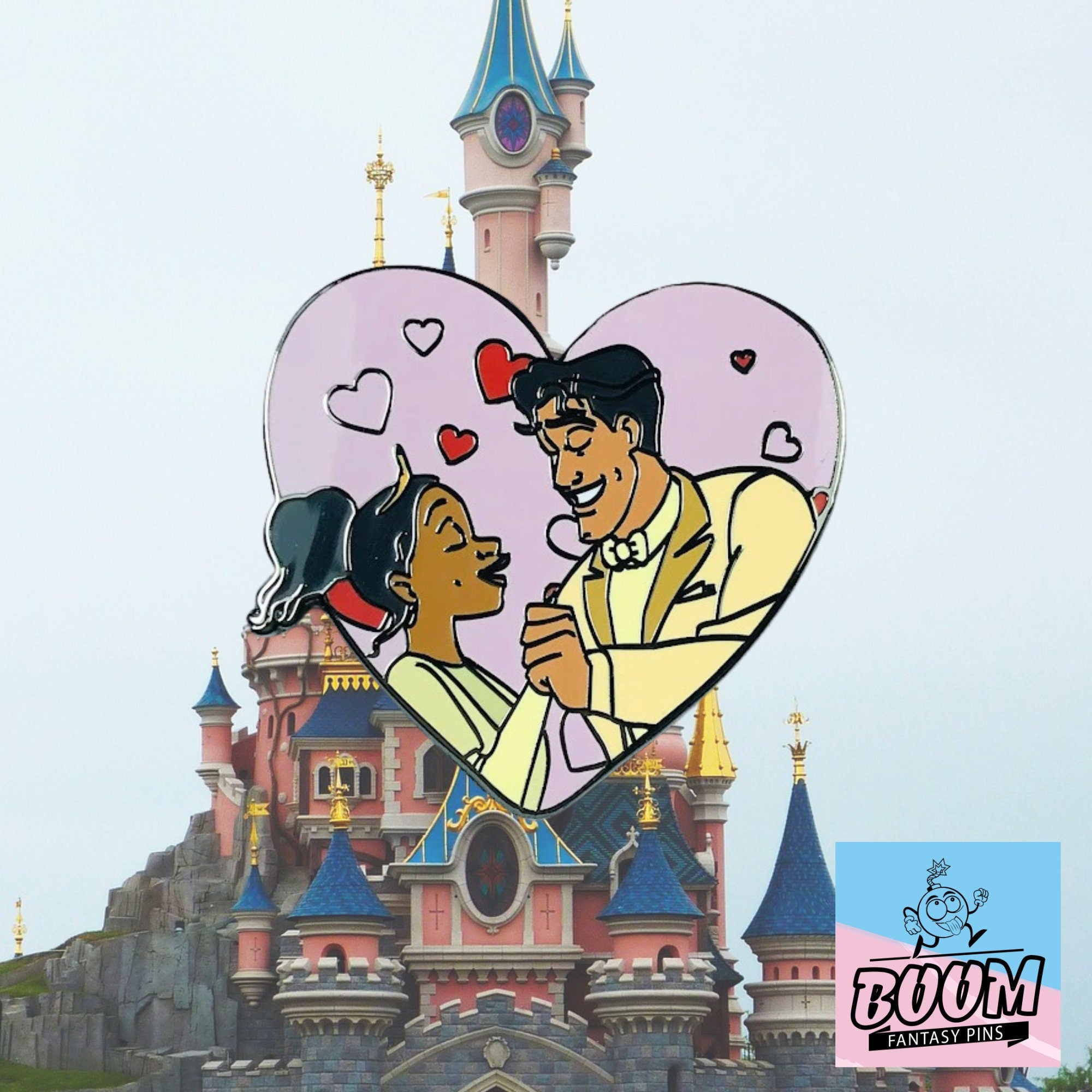 Pin – Tiana y el Príncipe Naveen de La Princesa y el Sapo – Disney Fantasy