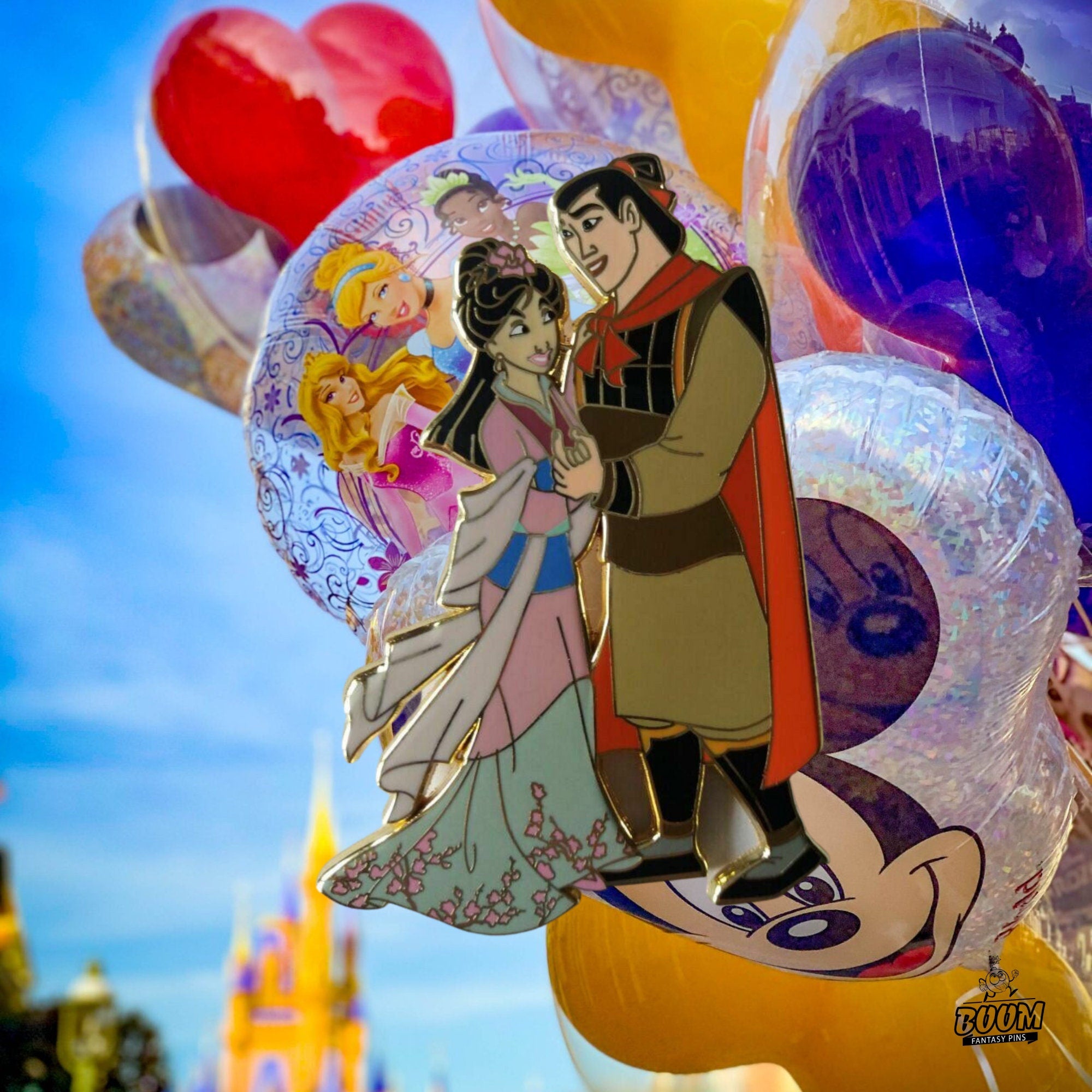 Pin's – Mulan et Li Shang de Mulan – Disney Fantasy