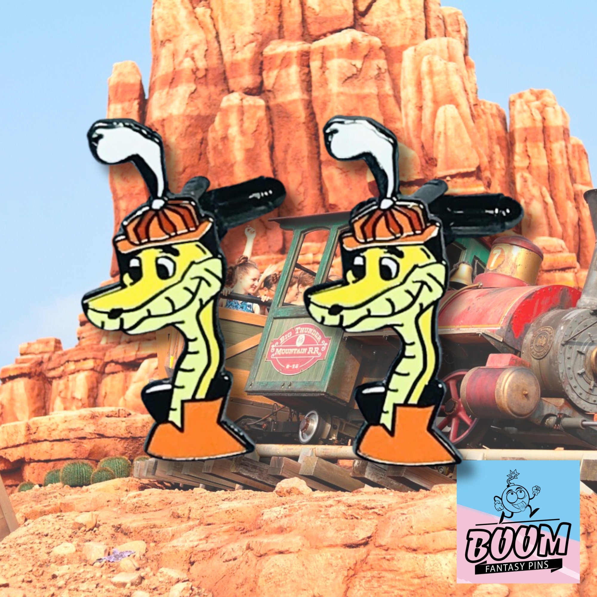 Cufflinks – Sir Hiss from Robin Hood – Disney Fantasy