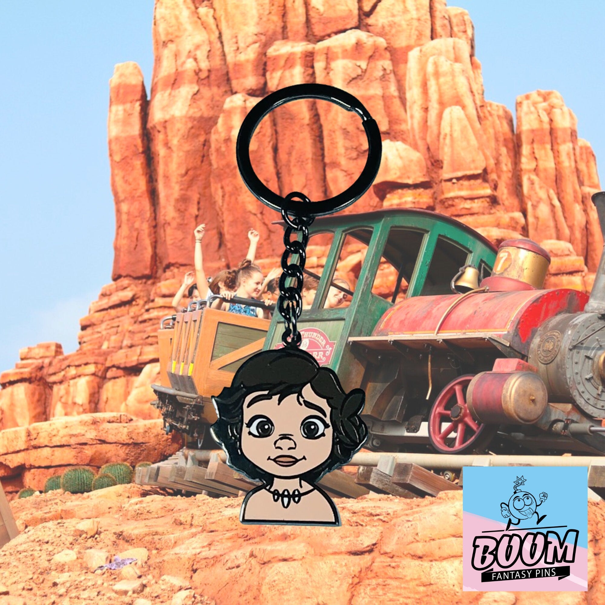 Porte-clés – Bébé Moana du film Vaiana – Disney Fantasy