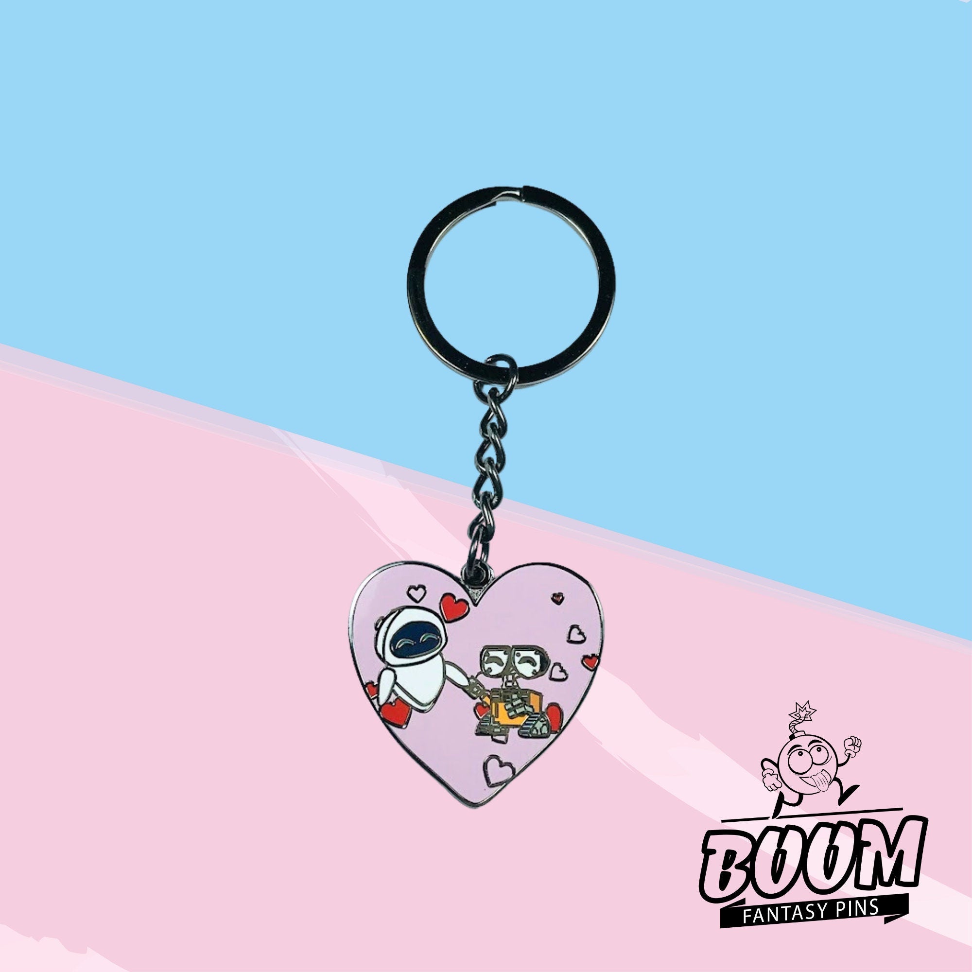 Porte-clés – WALL-E et EVE de WALL-E – Disney Fantasy