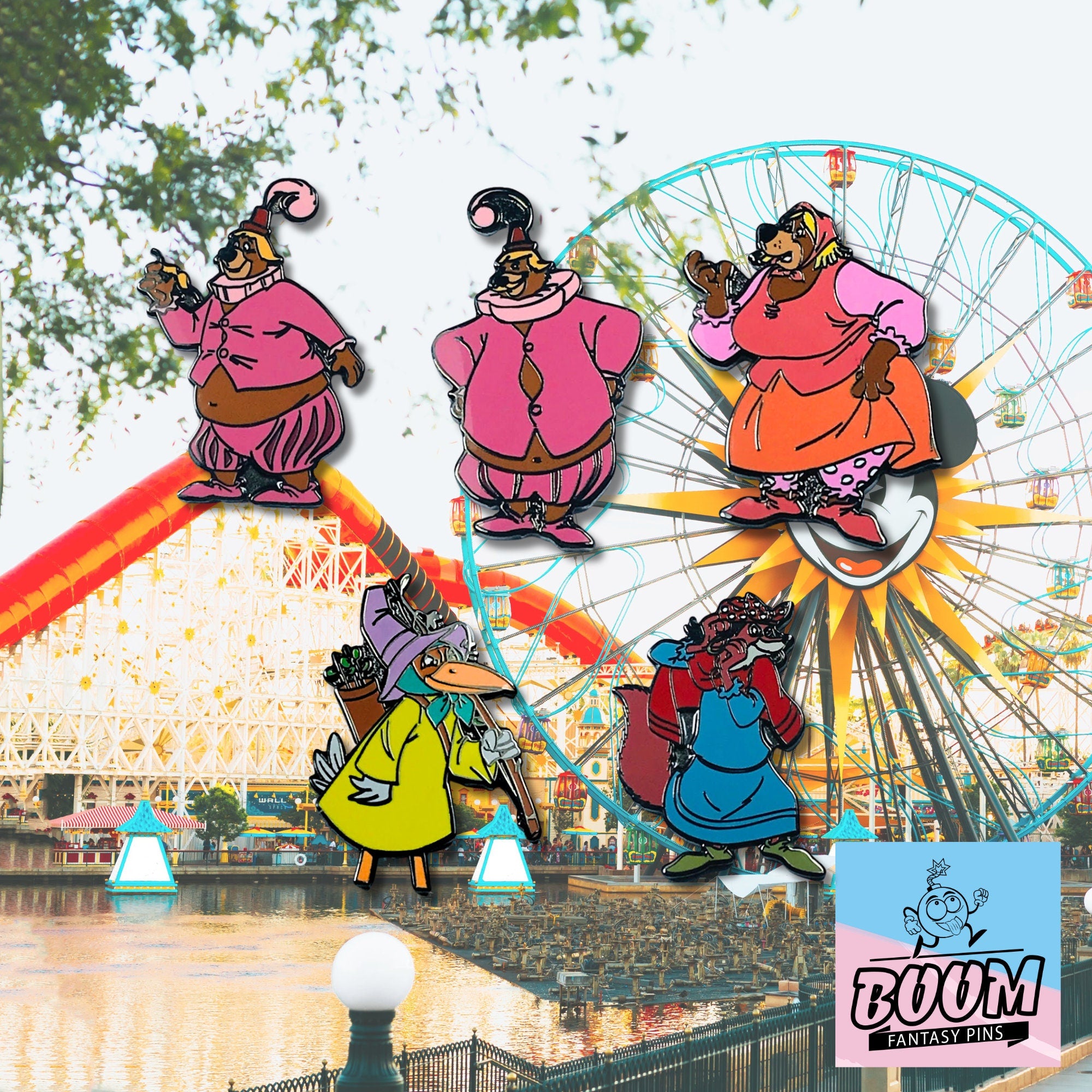 Pin's – Petit Jean de Robin des Bois – Disney Fantasy