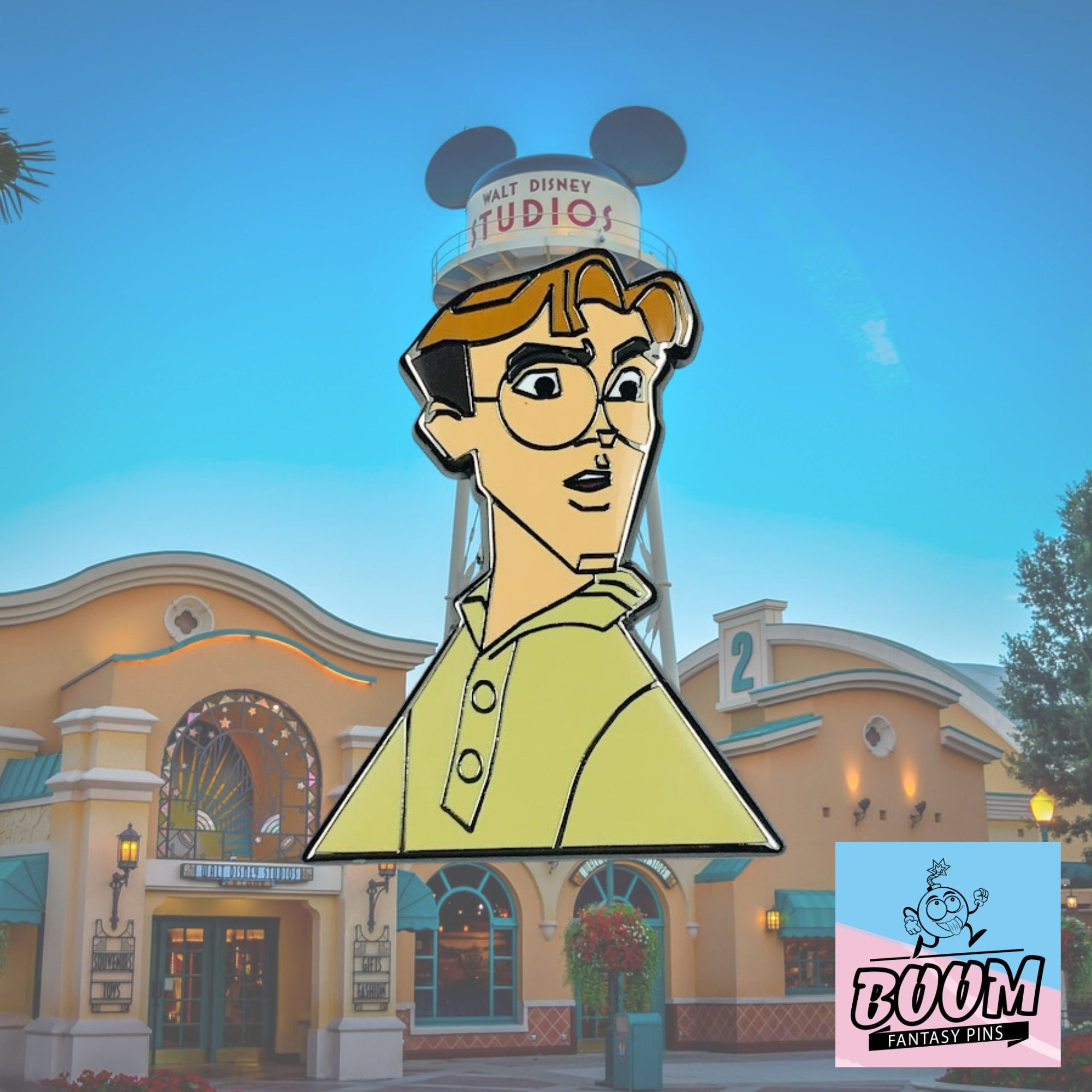 Pin – Milo James Thatch from Atlantis The Lost Empire – Disney Fantasy