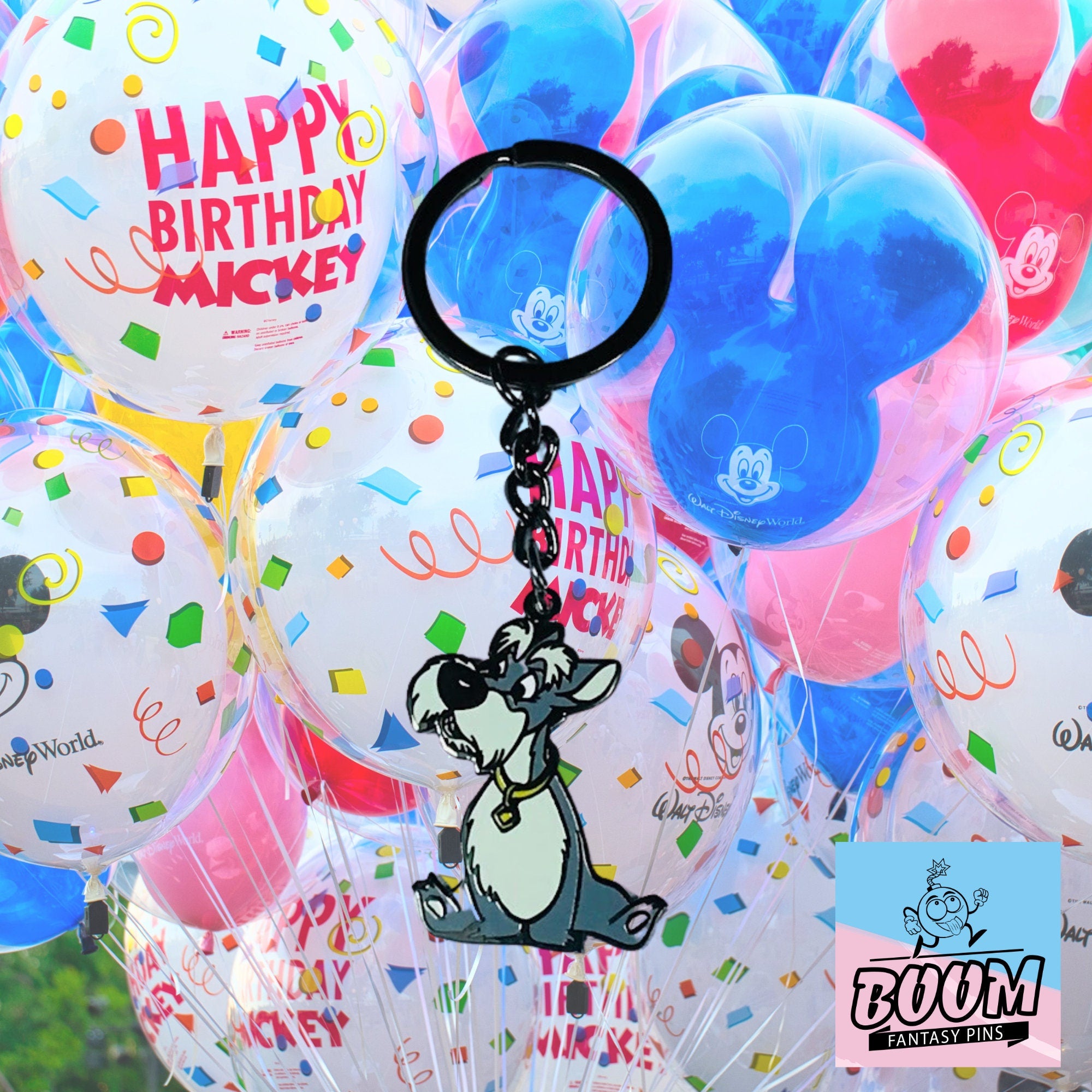 Llavero – Jock de La Dama y el Vagabundo – Disney Fantasy