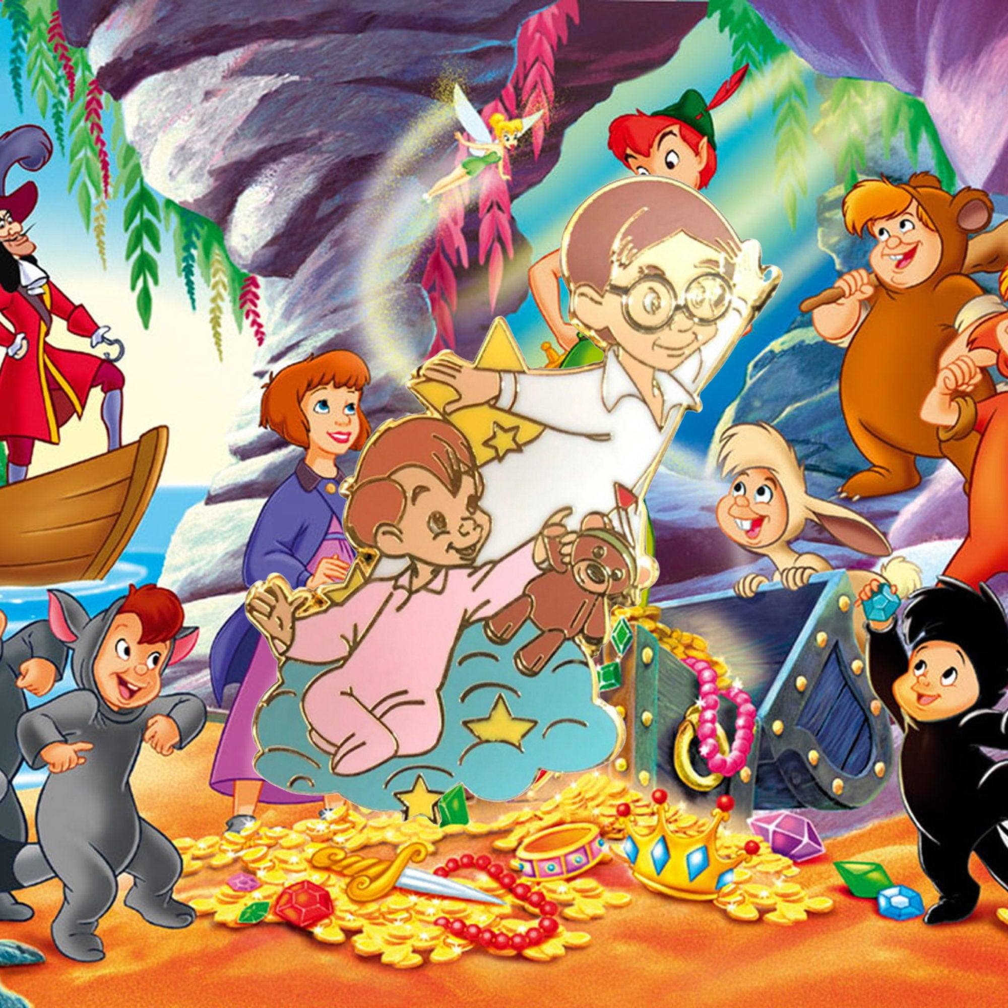 Épingle – Michael Darling et John Darling de Peter Pan – Disney Fantasy