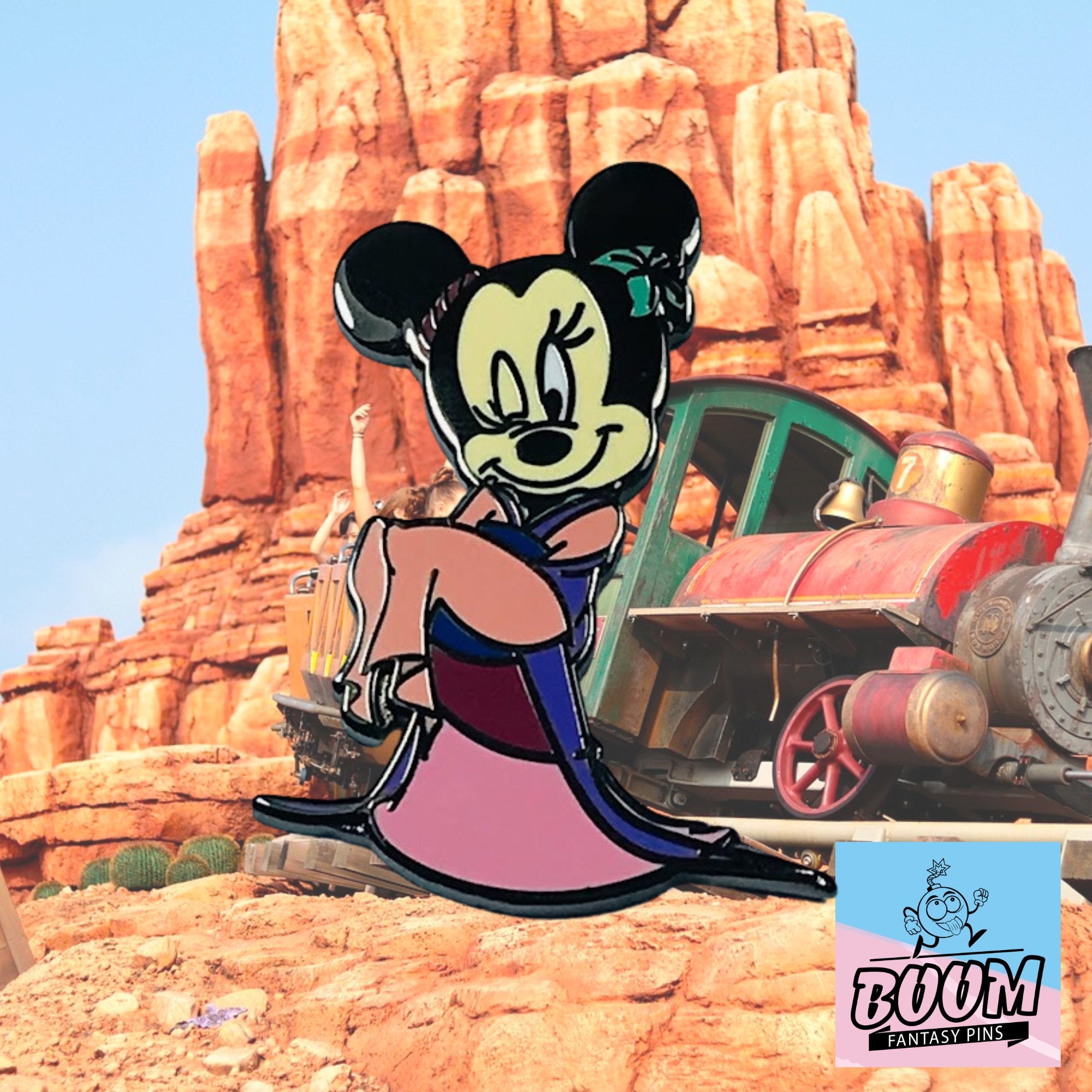 Pin – Minnie Mouse como Mulan de Mulan – Disney Fantasy