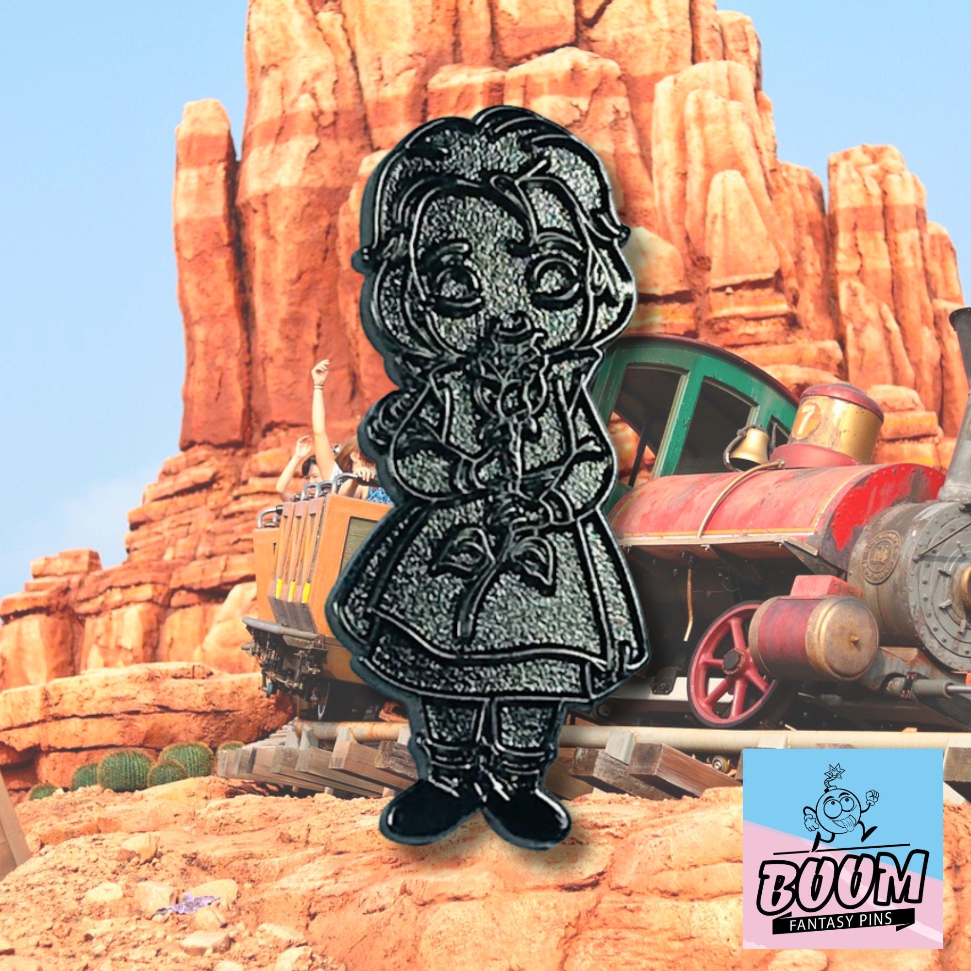 Pin – Bella de niña de La Bella y la Bestia – Disney Fantasy