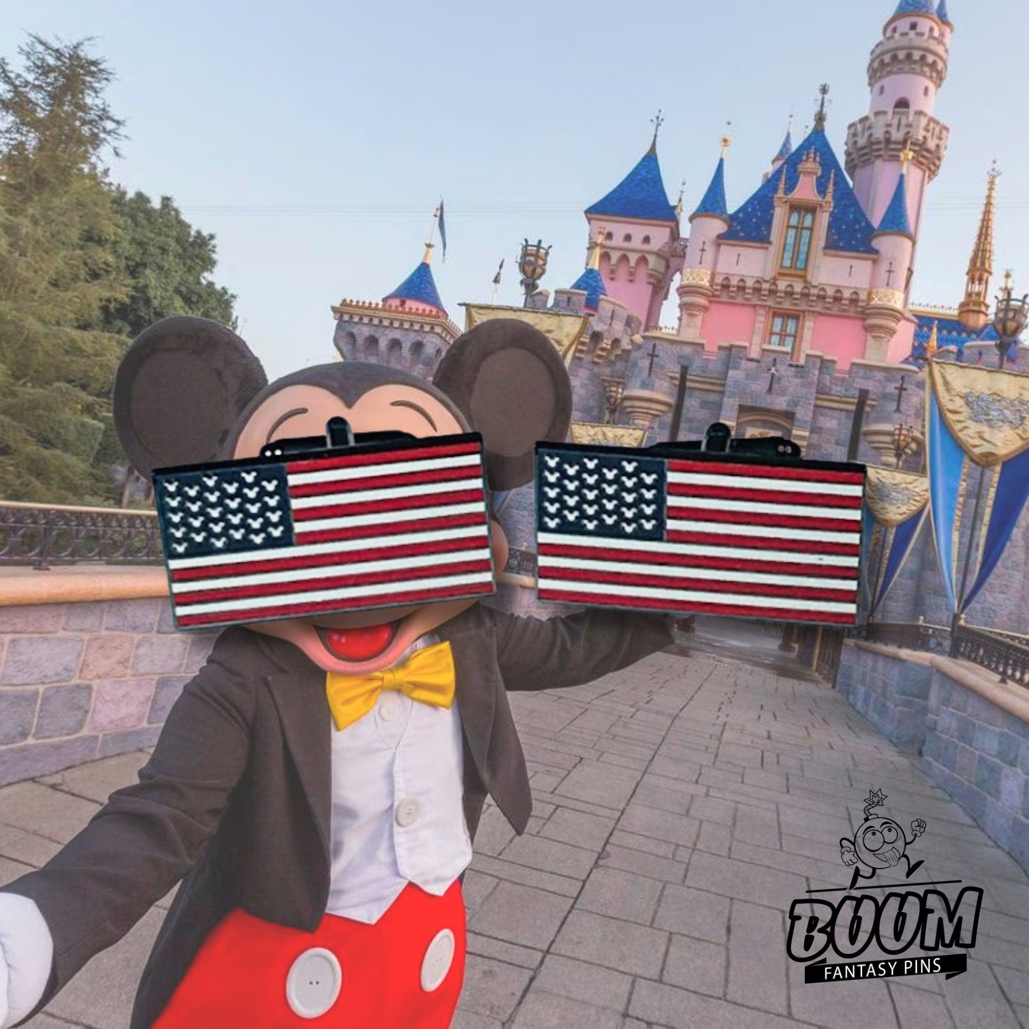 Boutons de manchette – Mickey Mouse du film Mickey Mouse Disney Fantasy