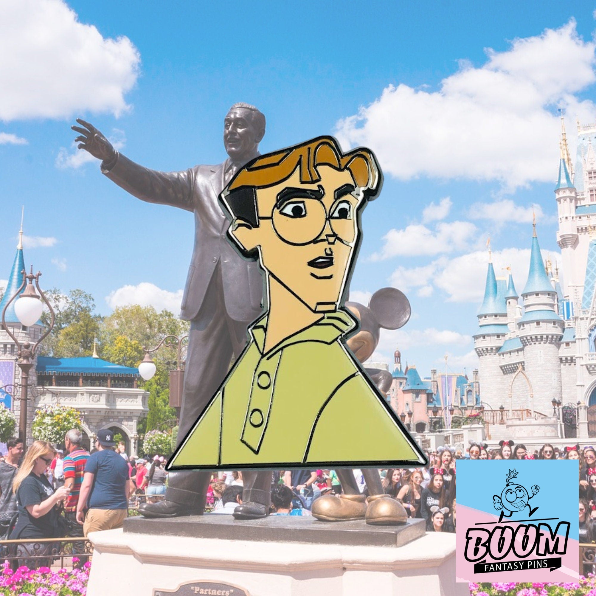 Pin – Milo James Thatch from Atlantis The Lost Empire – Disney Fantasy