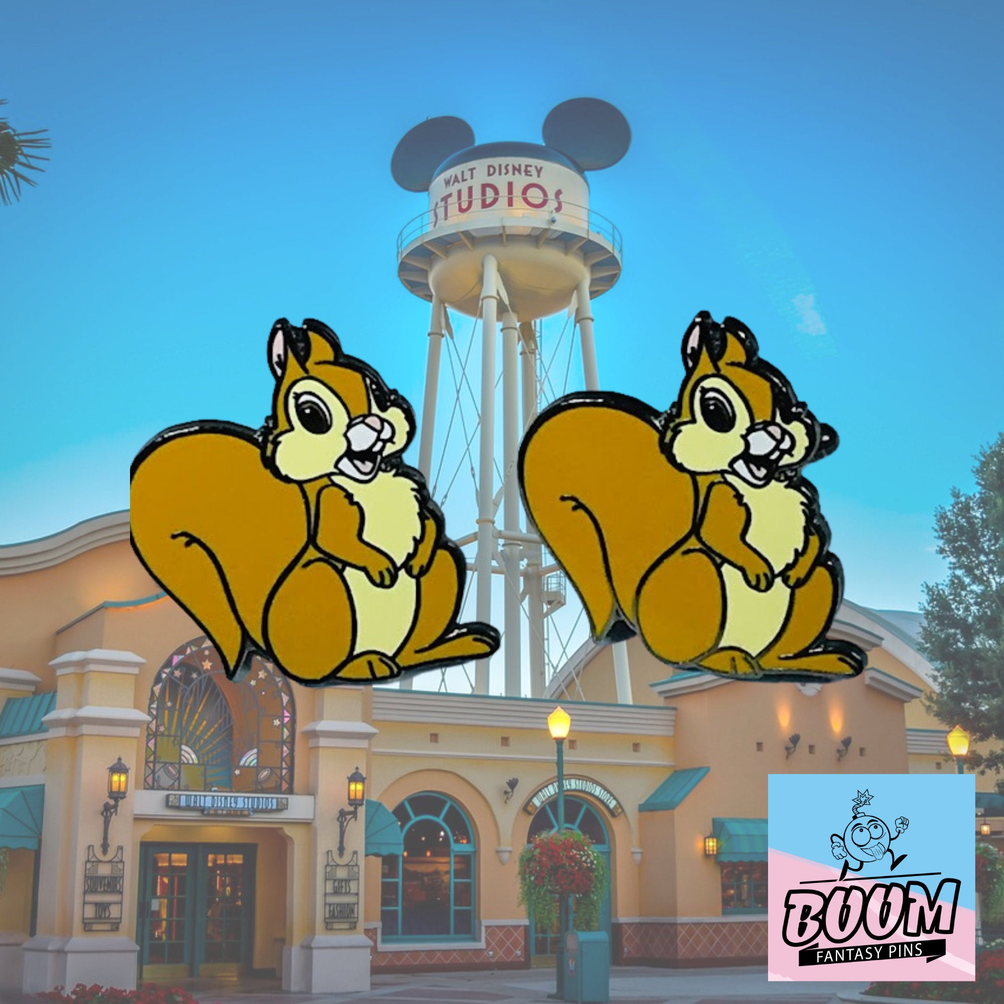 Gemelos – Chip y Dale de Bambi – Disney Fantasy